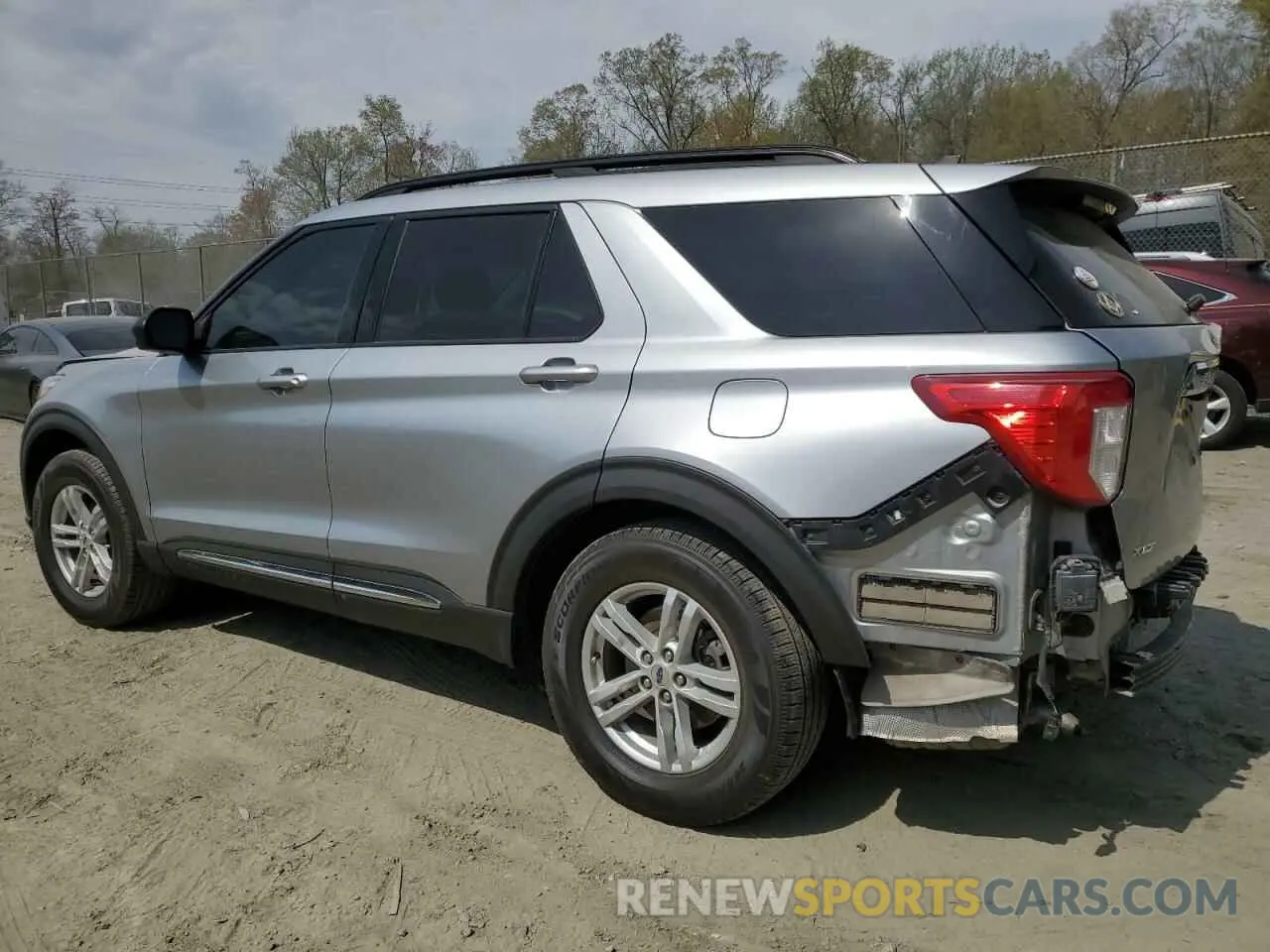 2 Photograph of a damaged car 1FMSK8DH5MGA59166 FORD EXPLORER 2021