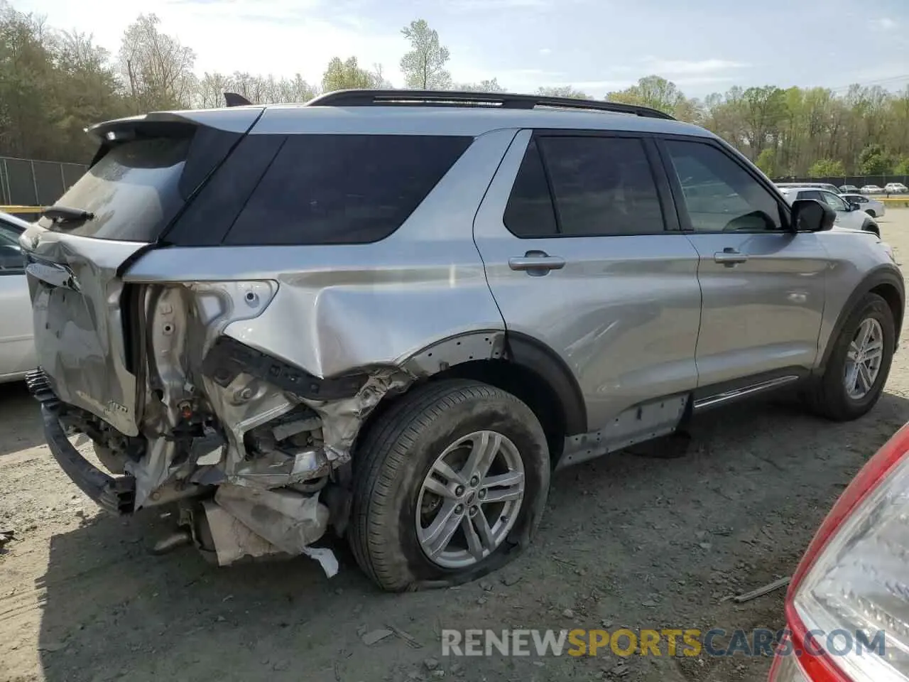 3 Photograph of a damaged car 1FMSK8DH5MGA59166 FORD EXPLORER 2021