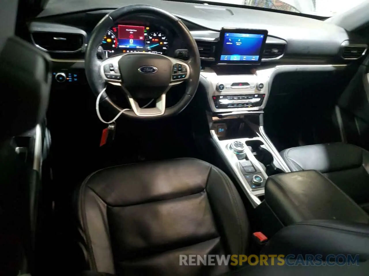 8 Фотография поврежденного автомобиля 1FMSK8DH5MGB00685 FORD EXPLORER 2021