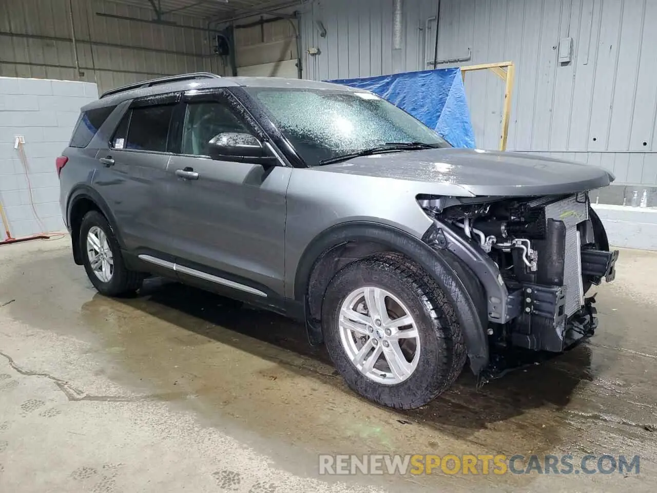 4 Фотография поврежденного автомобиля 1FMSK8DH5MGB65682 FORD EXPLORER 2021