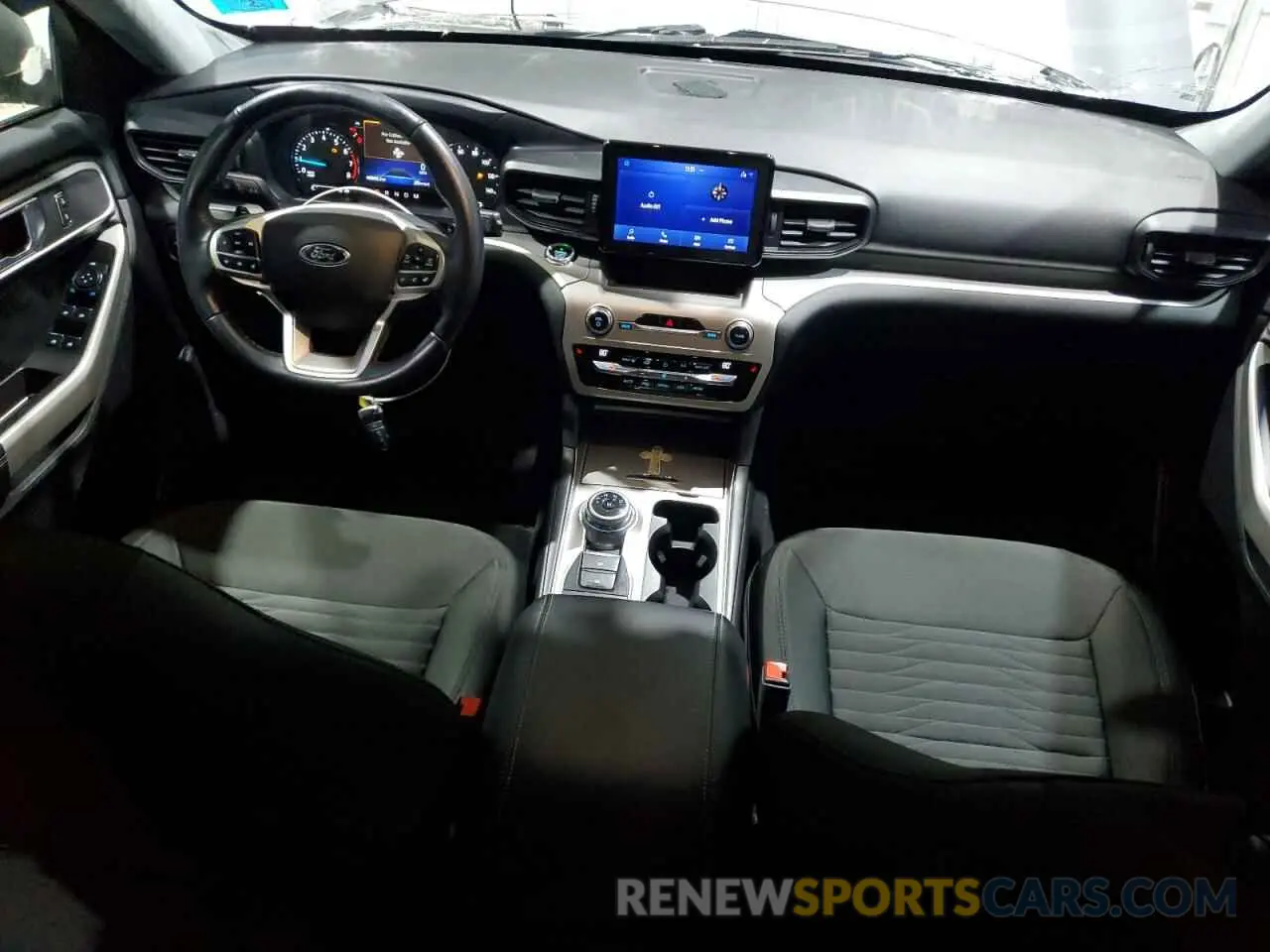 8 Фотография поврежденного автомобиля 1FMSK8DH5MGB65682 FORD EXPLORER 2021