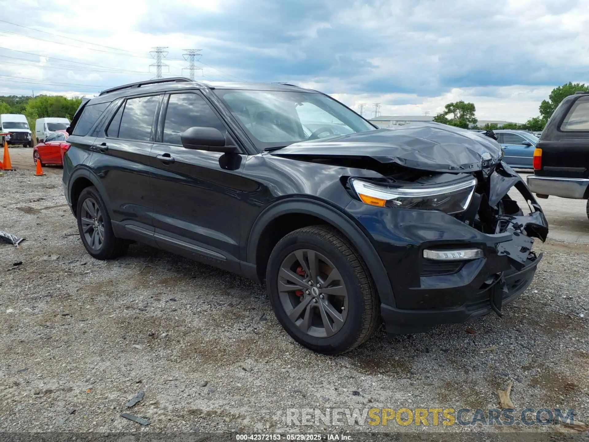 1 Photograph of a damaged car 1FMSK8DH6MGA59743 FORD EXPLORER 2021