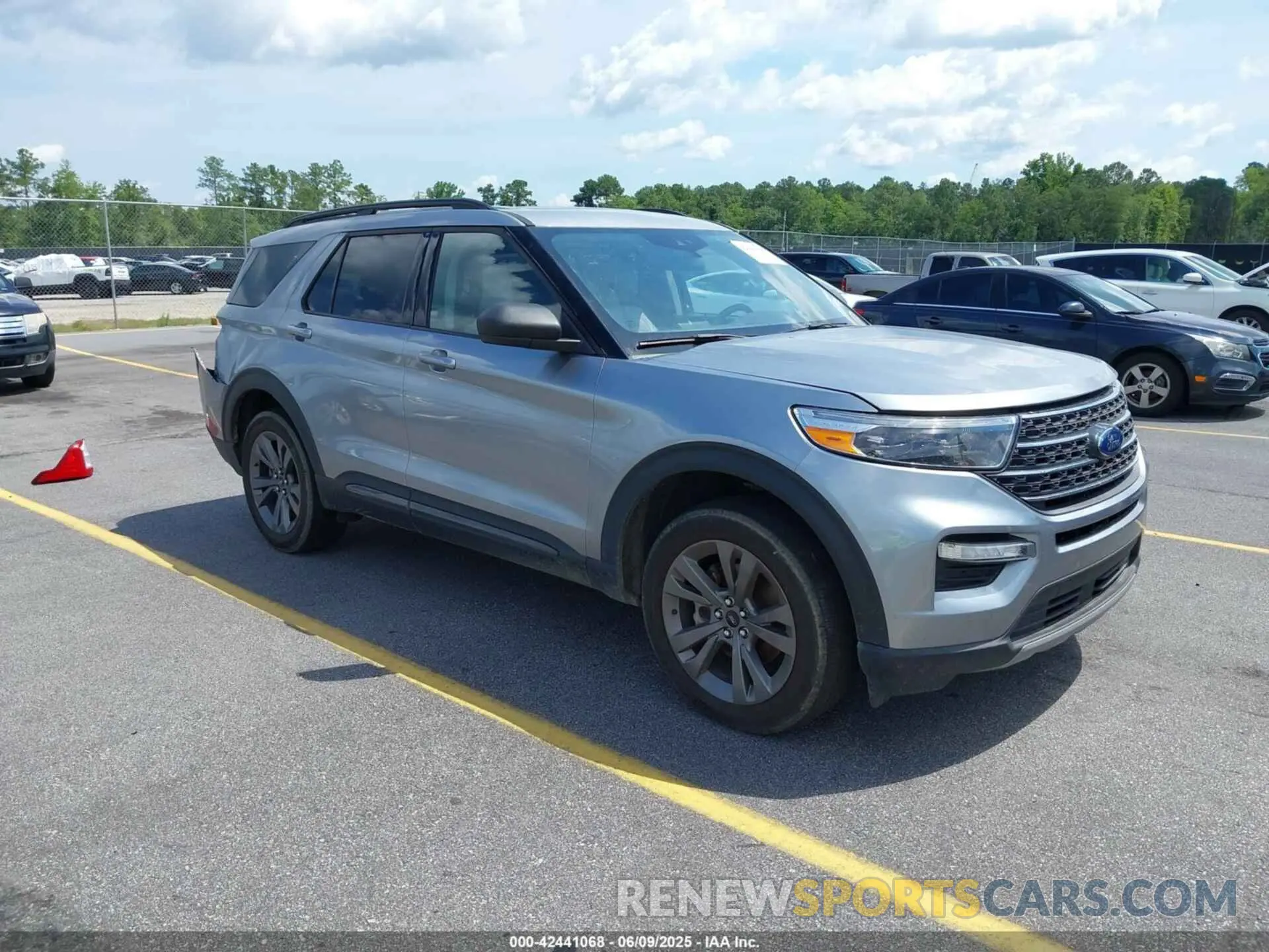 1 Photograph of a damaged car 1FMSK8DH6MGC13061 FORD EXPLORER 2021