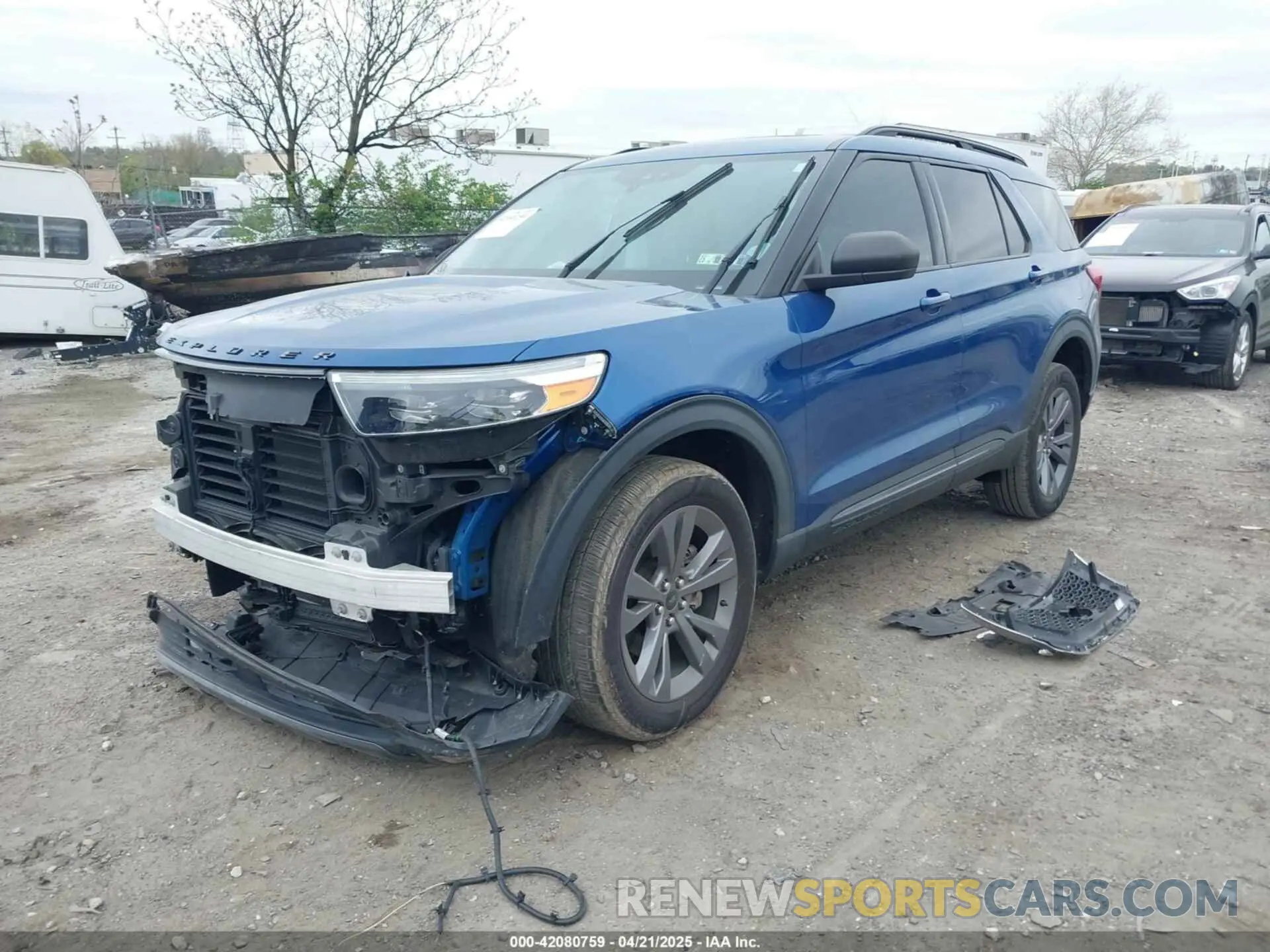 2 Фотография поврежденного автомобиля 1FMSK8DH6MGC22312 FORD EXPLORER 2021