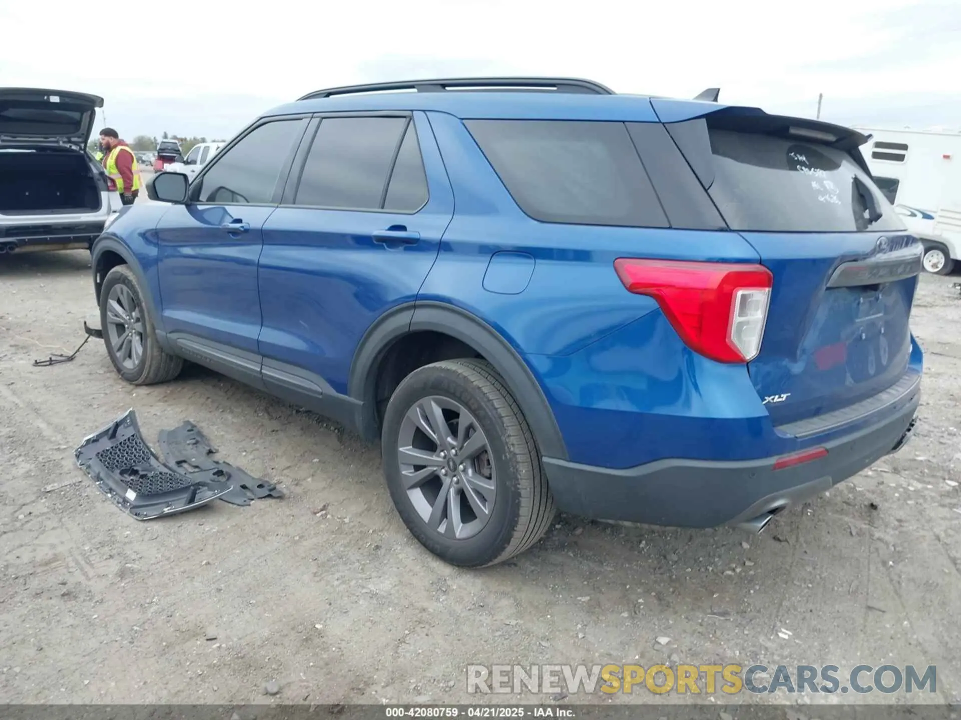 3 Фотография поврежденного автомобиля 1FMSK8DH6MGC22312 FORD EXPLORER 2021