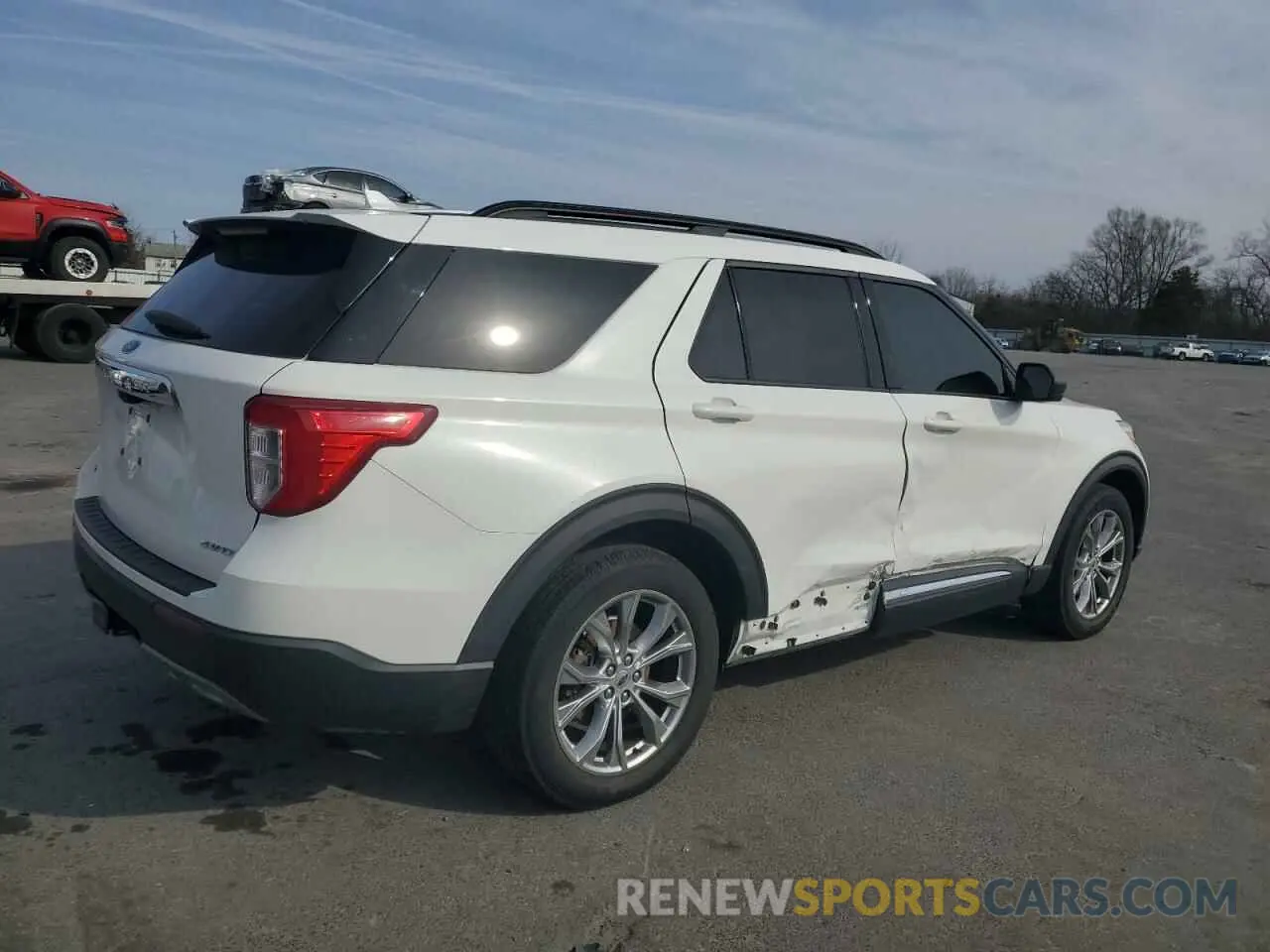 3 Фотография поврежденного автомобиля 1FMSK8DH6MGC26621 FORD EXPLORER 2021