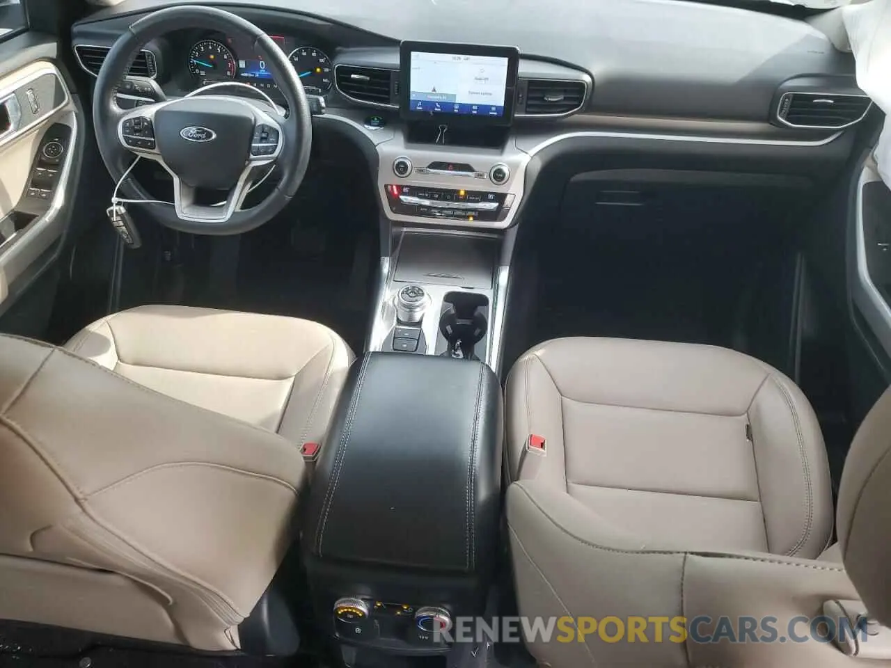 8 Фотография поврежденного автомобиля 1FMSK8DH6MGC26621 FORD EXPLORER 2021