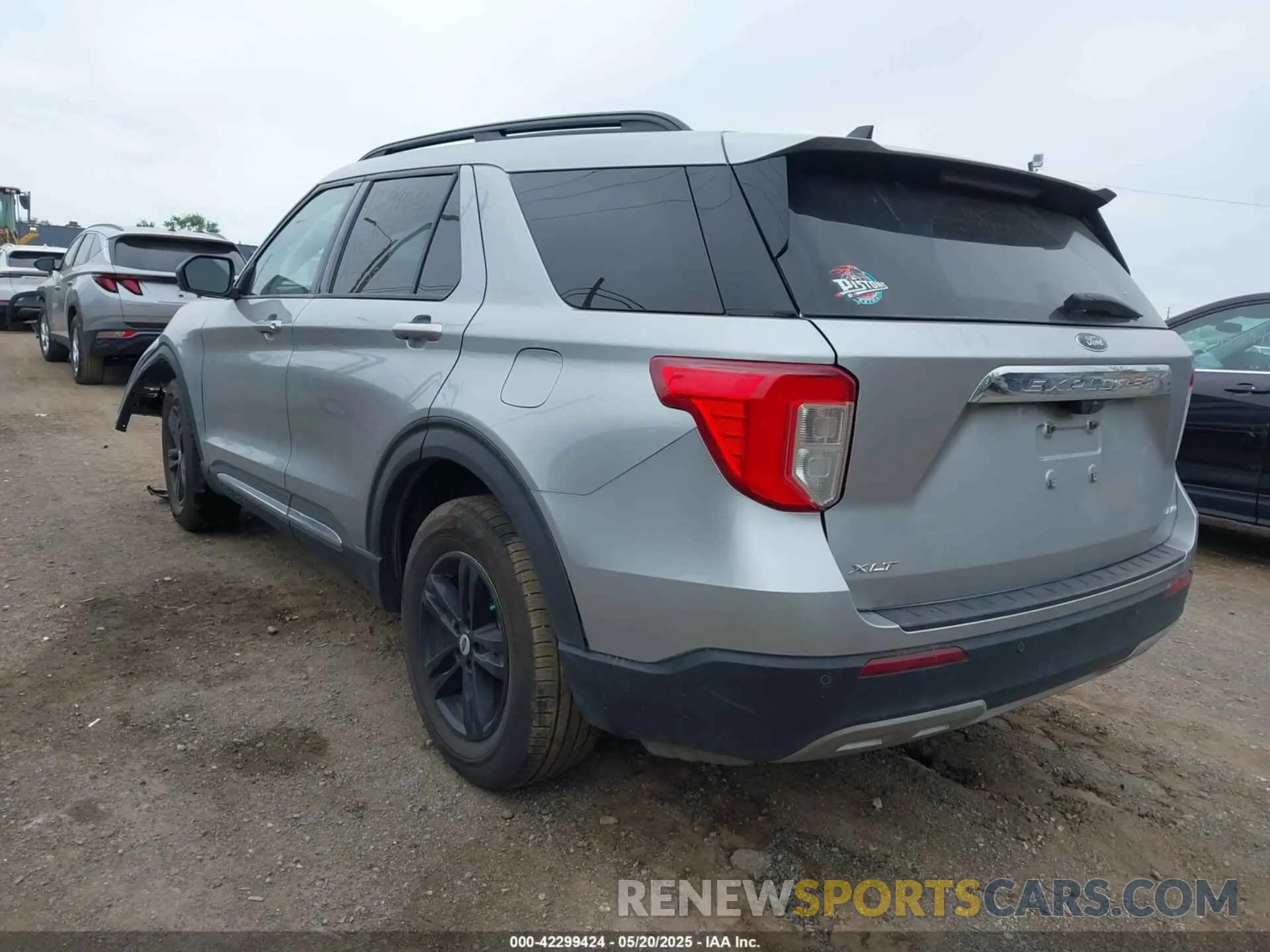 3 Photograph of a damaged car 1FMSK8DH7MGA60111 FORD EXPLORER 2021