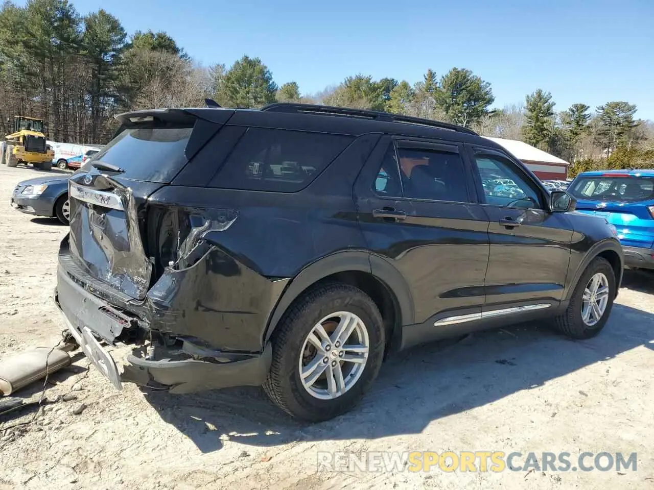 3 Photograph of a damaged car 1FMSK8DH8MGA98785 FORD EXPLORER 2021