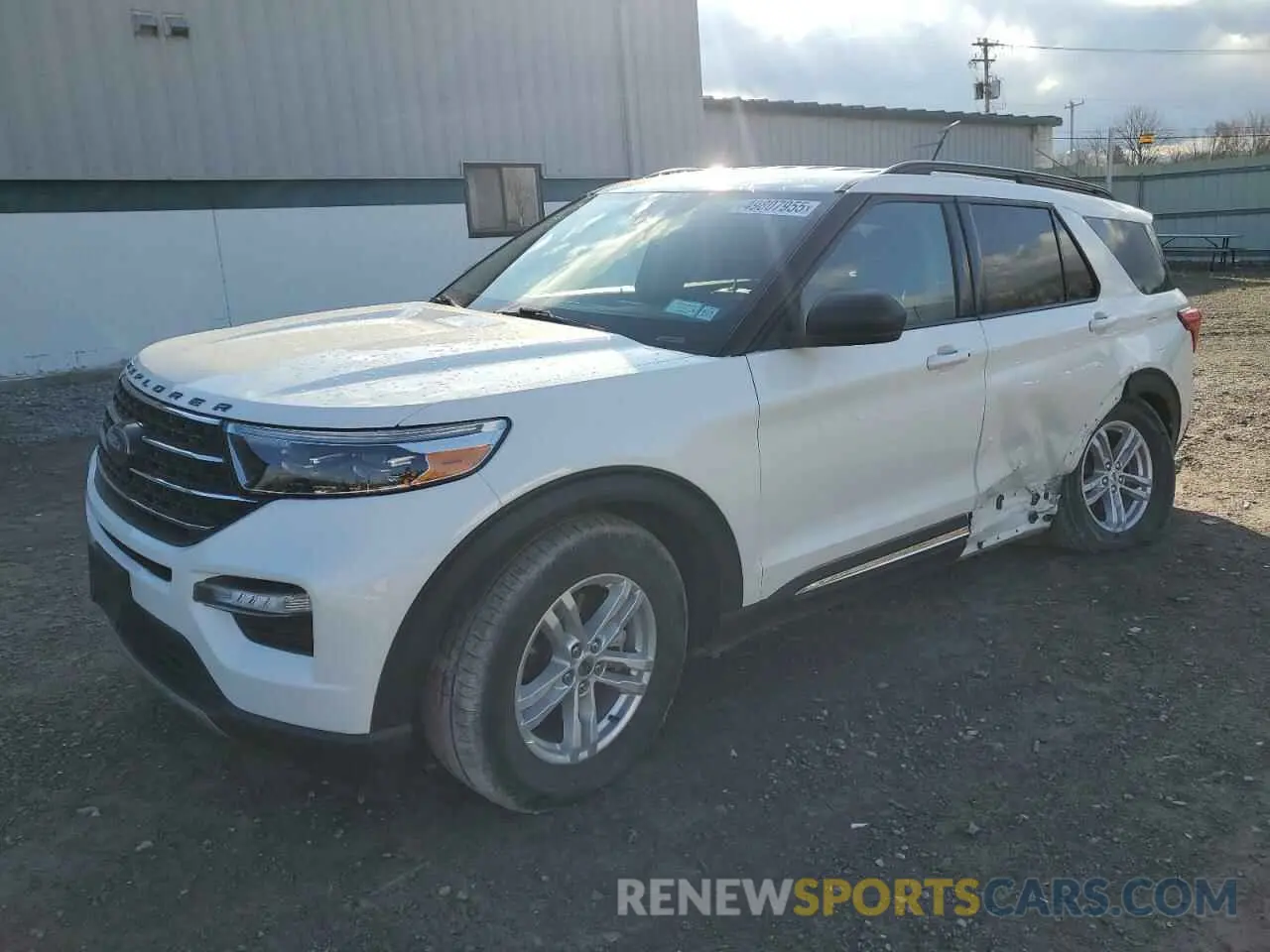 1 Photograph of a damaged car 1FMSK8DH8MGB27184 FORD EXPLORER 2021