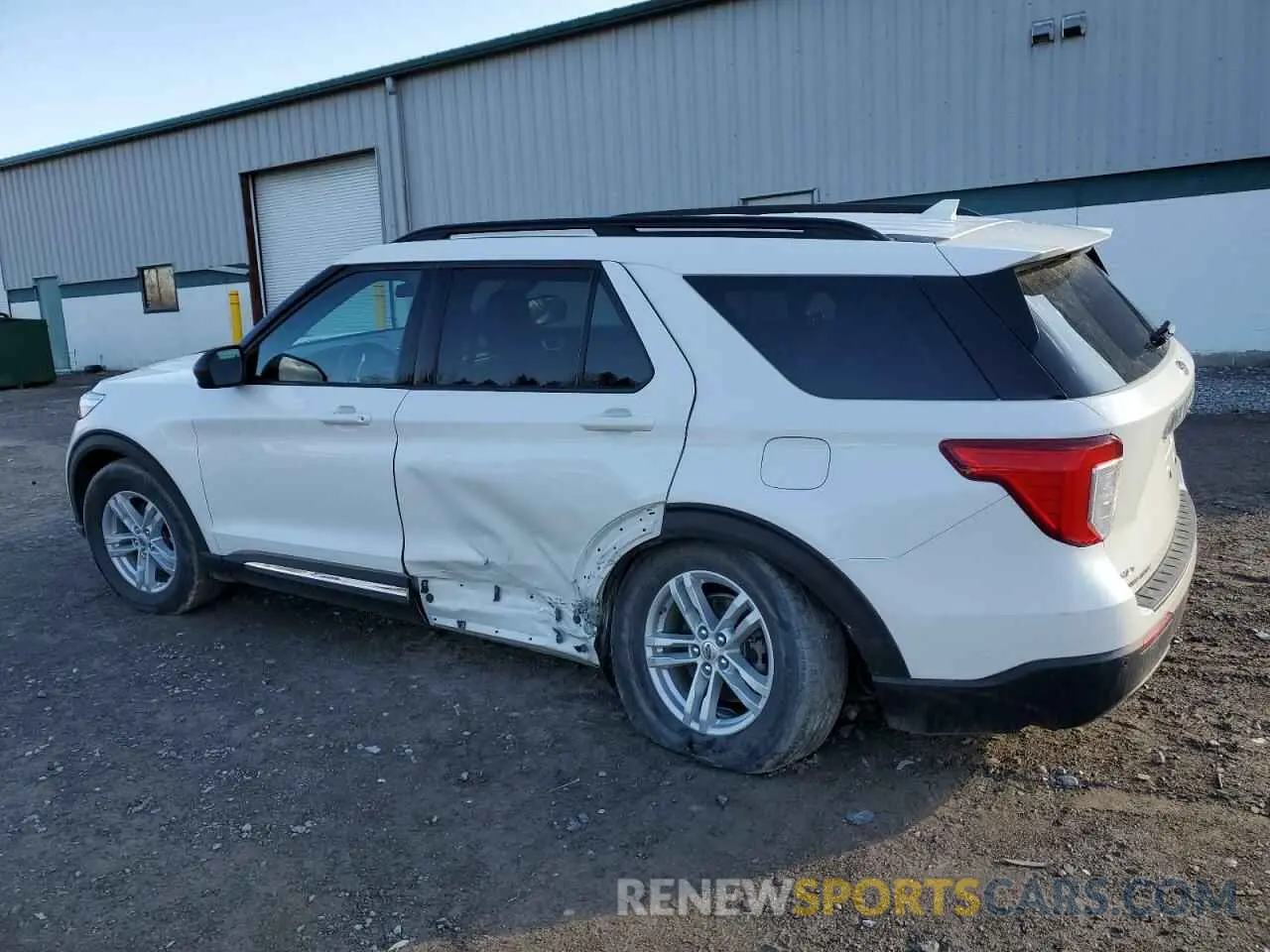 2 Photograph of a damaged car 1FMSK8DH8MGB27184 FORD EXPLORER 2021