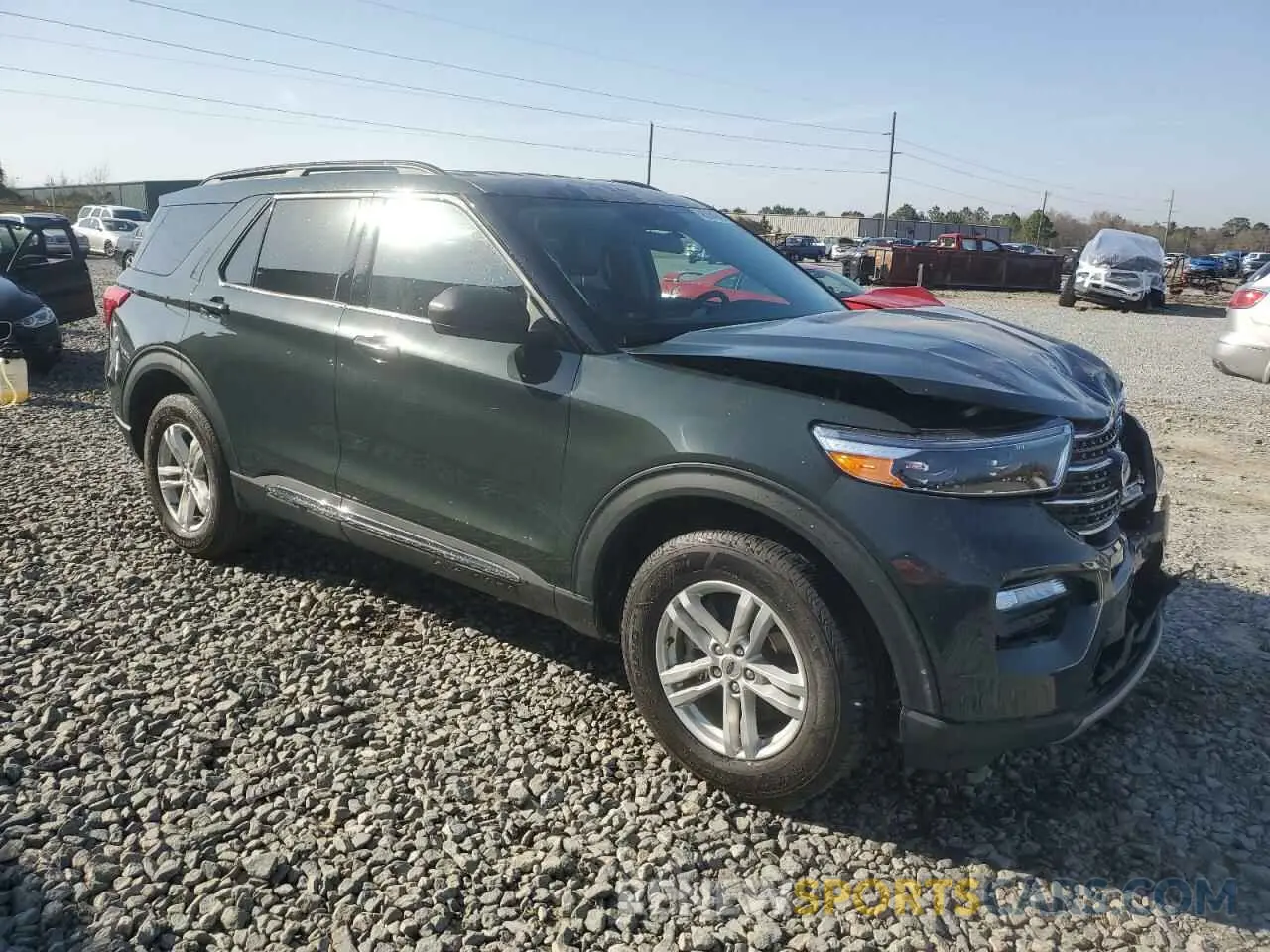 4 Photograph of a damaged car 1FMSK8DH8MGC43405 FORD EXPLORER 2021