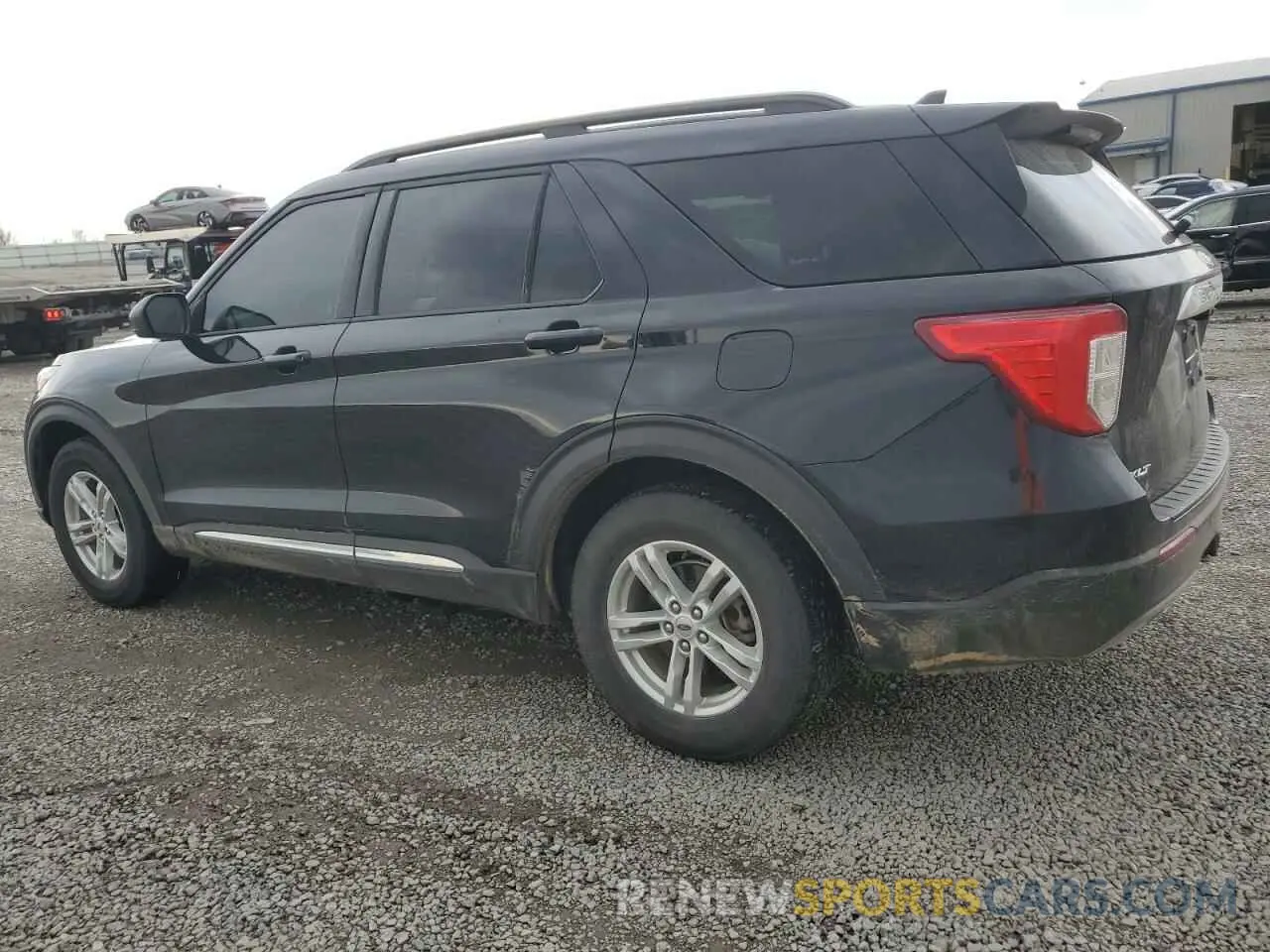 2 Фотография поврежденного автомобиля 1FMSK8DH9MGA29085 FORD EXPLORER 2021