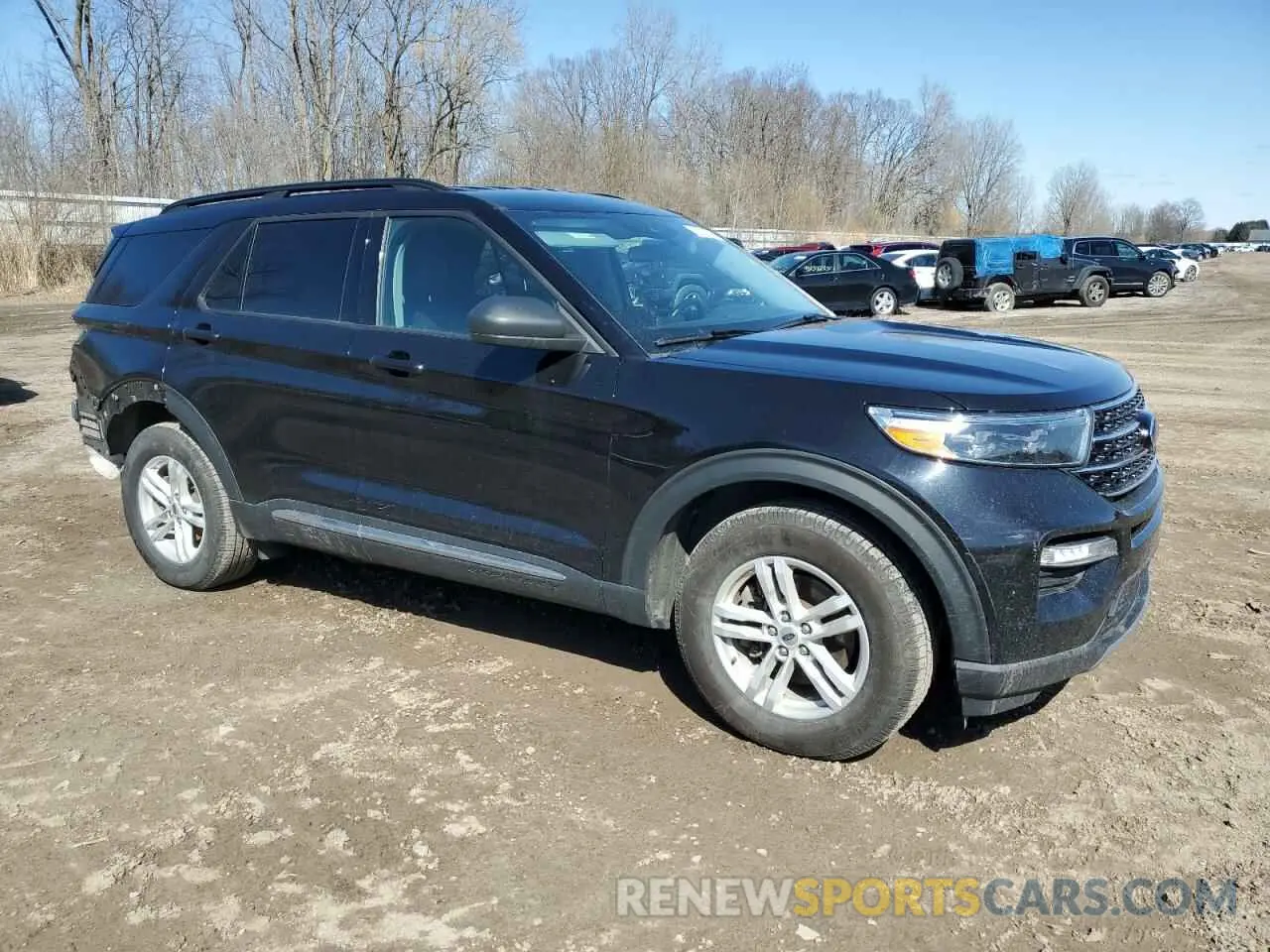 4 Фотография поврежденного автомобиля 1FMSK8DH9MGB15061 FORD EXPLORER 2021