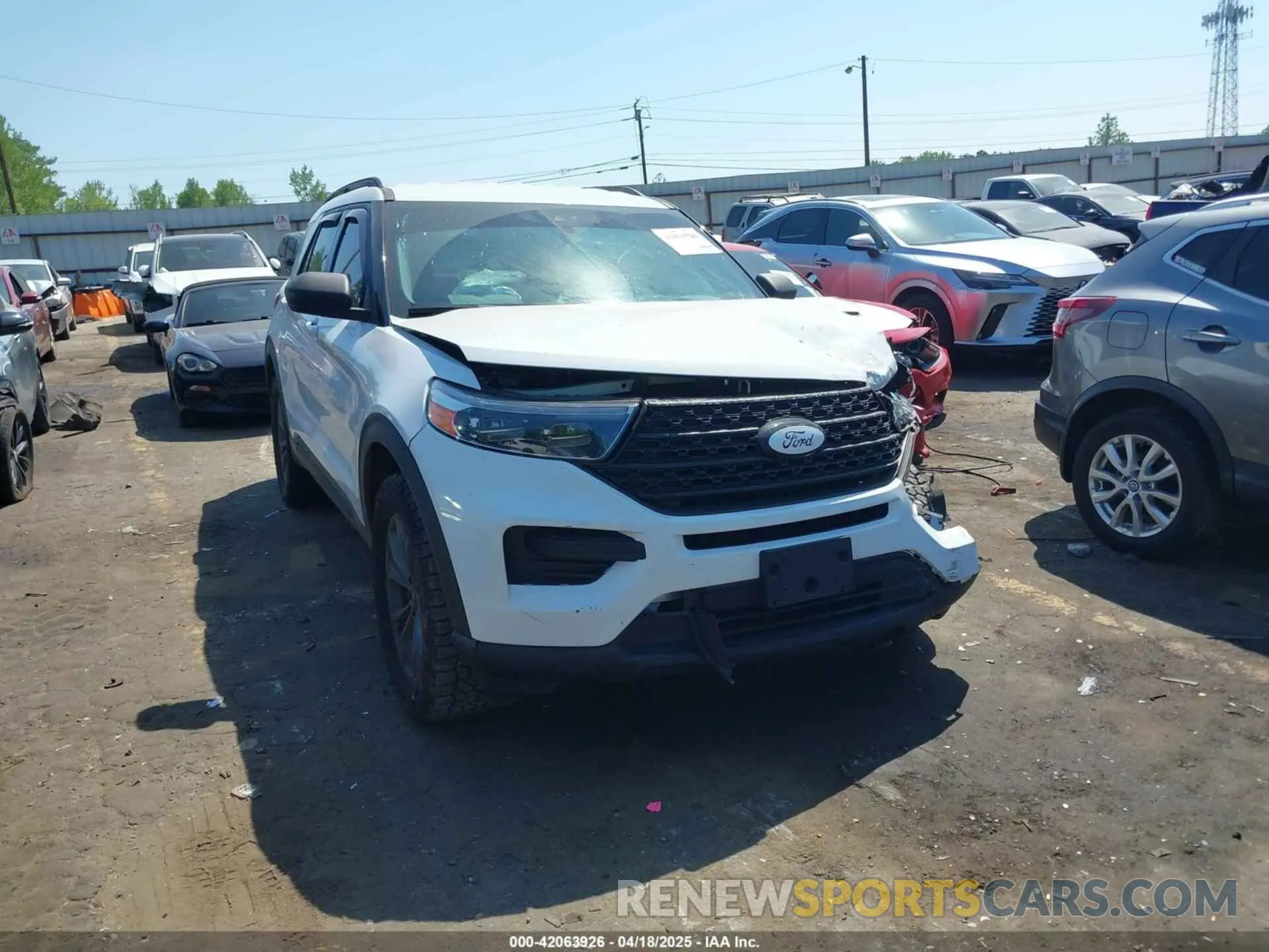1 Фотография поврежденного автомобиля 1FMSK8DH9MGB75390 FORD EXPLORER 2021