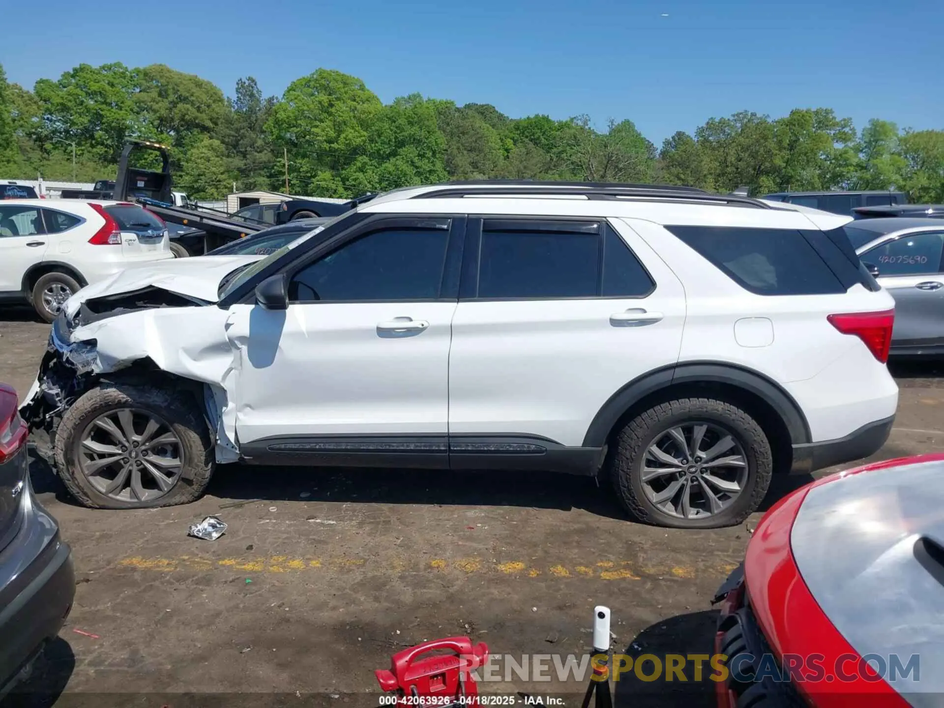 14 Фотография поврежденного автомобиля 1FMSK8DH9MGB75390 FORD EXPLORER 2021