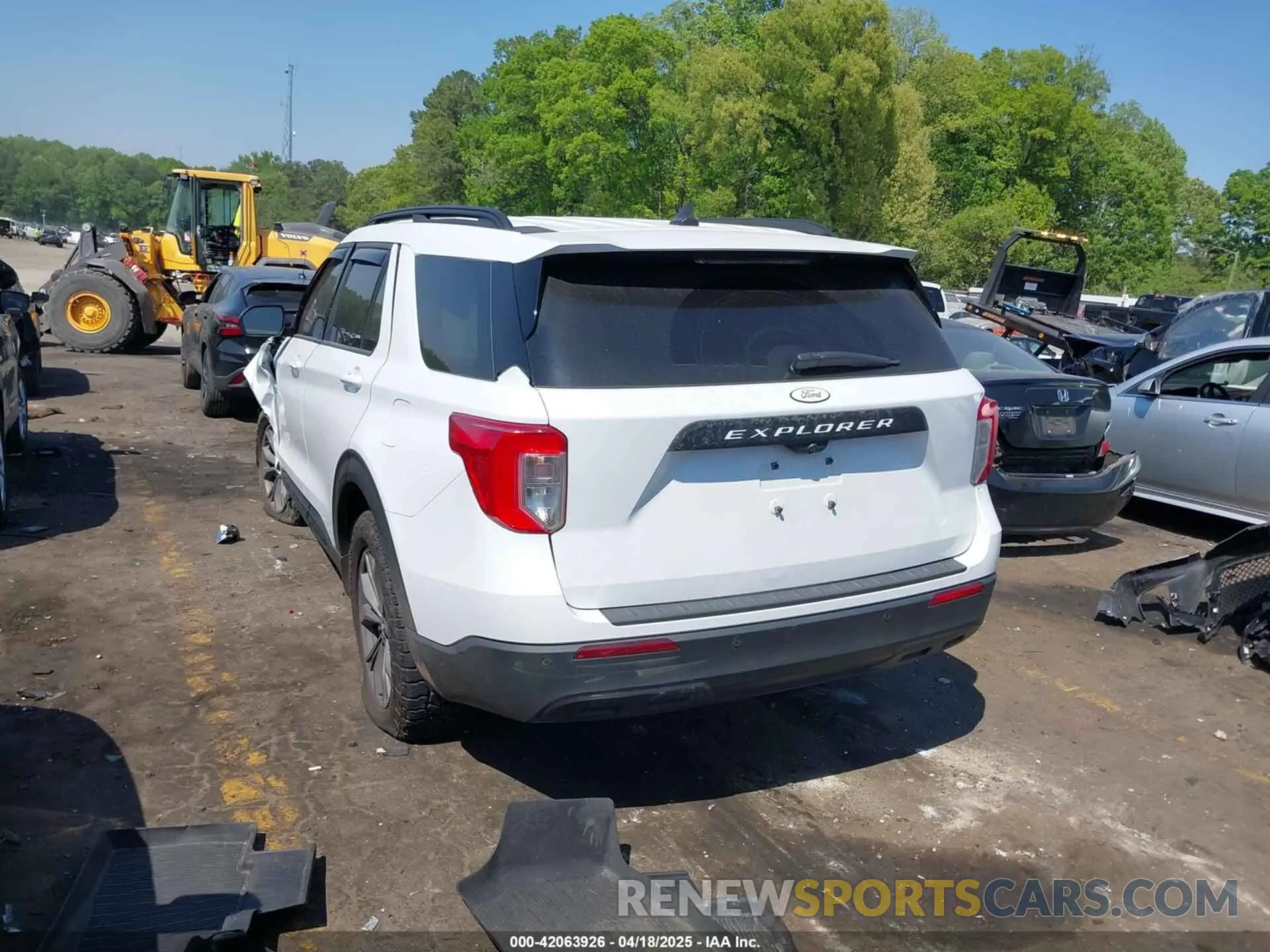3 Фотография поврежденного автомобиля 1FMSK8DH9MGB75390 FORD EXPLORER 2021