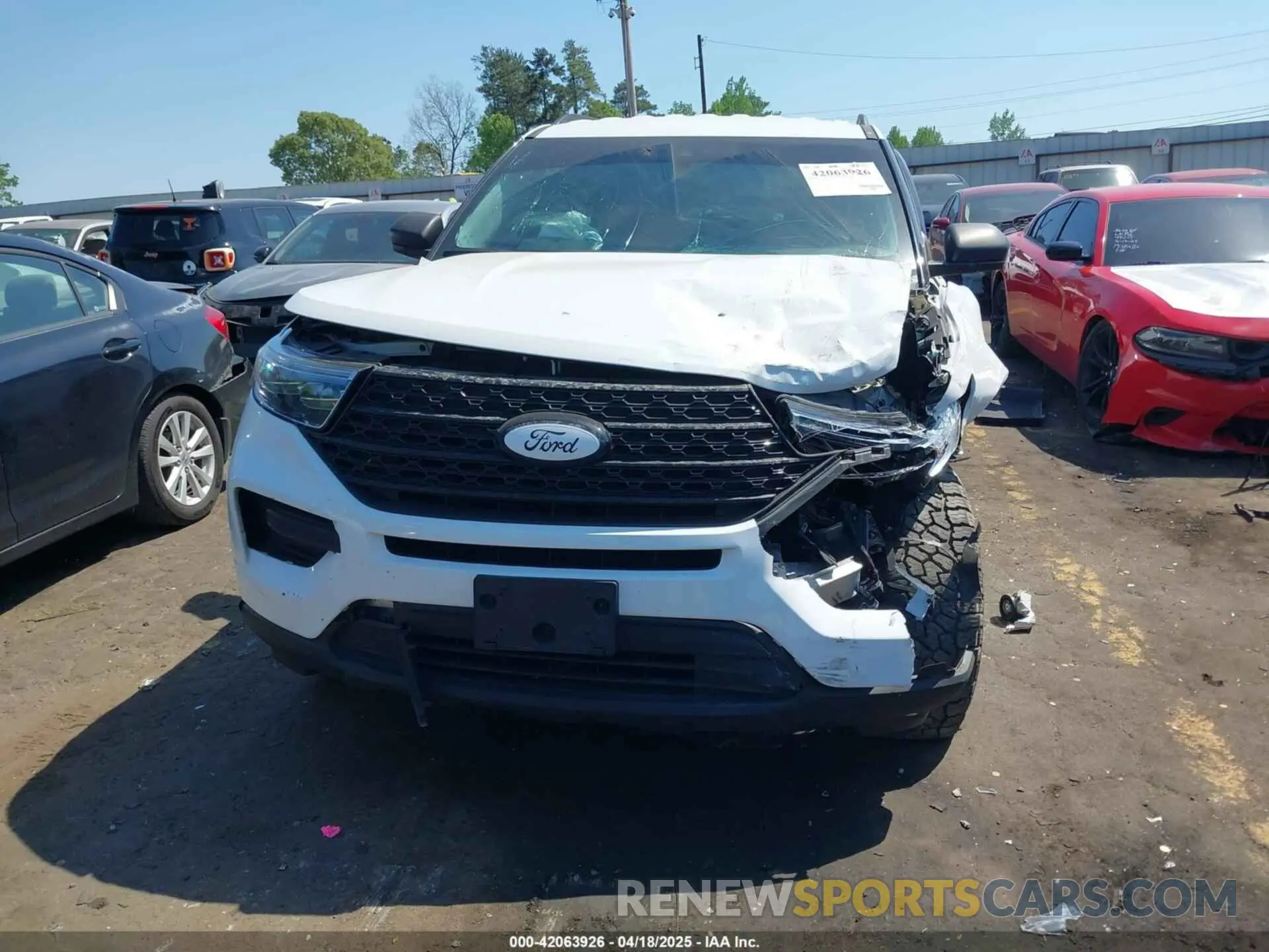 6 Фотография поврежденного автомобиля 1FMSK8DH9MGB75390 FORD EXPLORER 2021