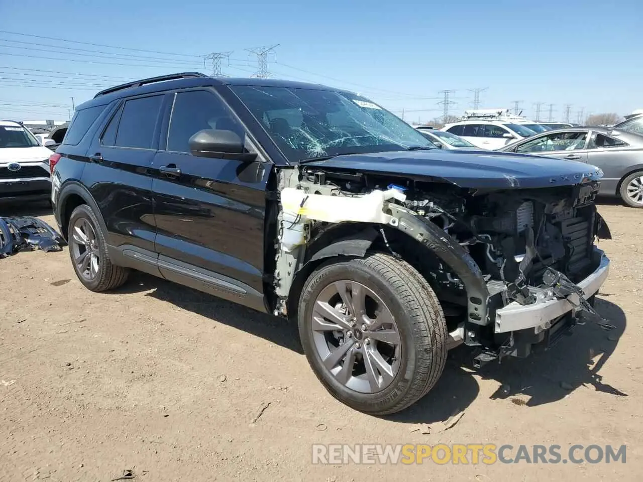 4 Фотография поврежденного автомобиля 1FMSK8DH9MGB94747 FORD EXPLORER 2021