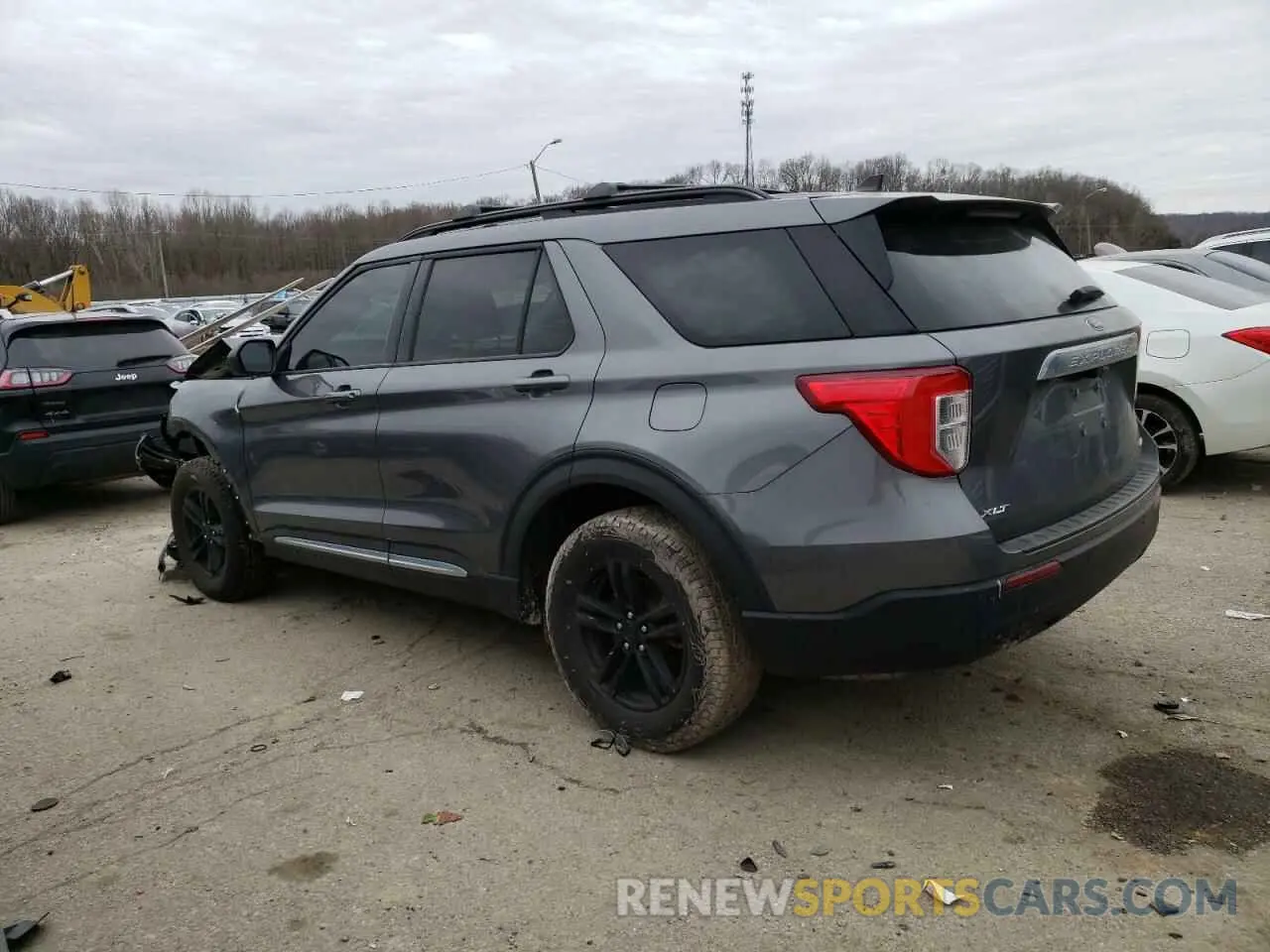 2 Фотография поврежденного автомобиля 1FMSK8DH9MGC30064 FORD EXPLORER 2021