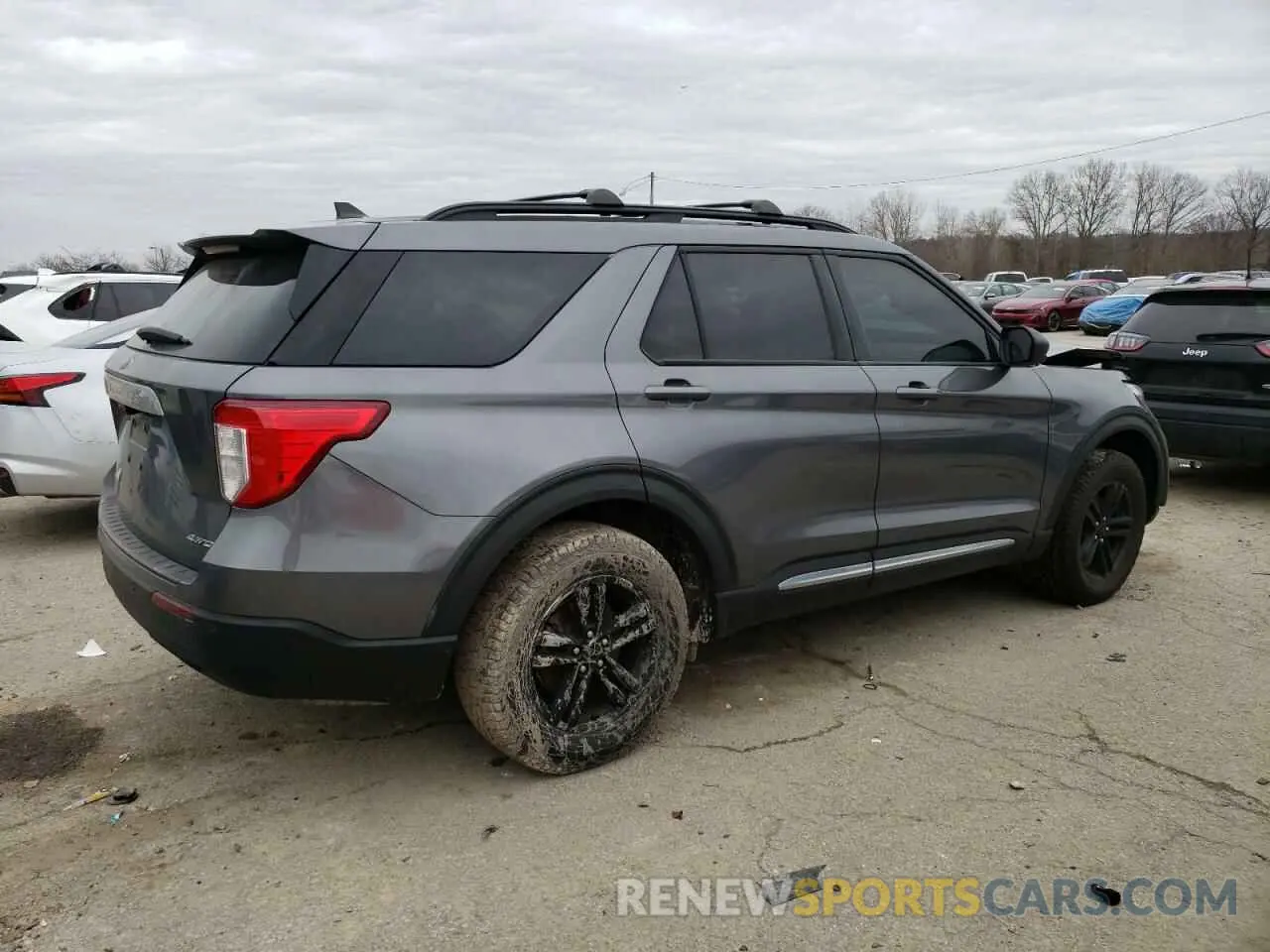 3 Фотография поврежденного автомобиля 1FMSK8DH9MGC30064 FORD EXPLORER 2021