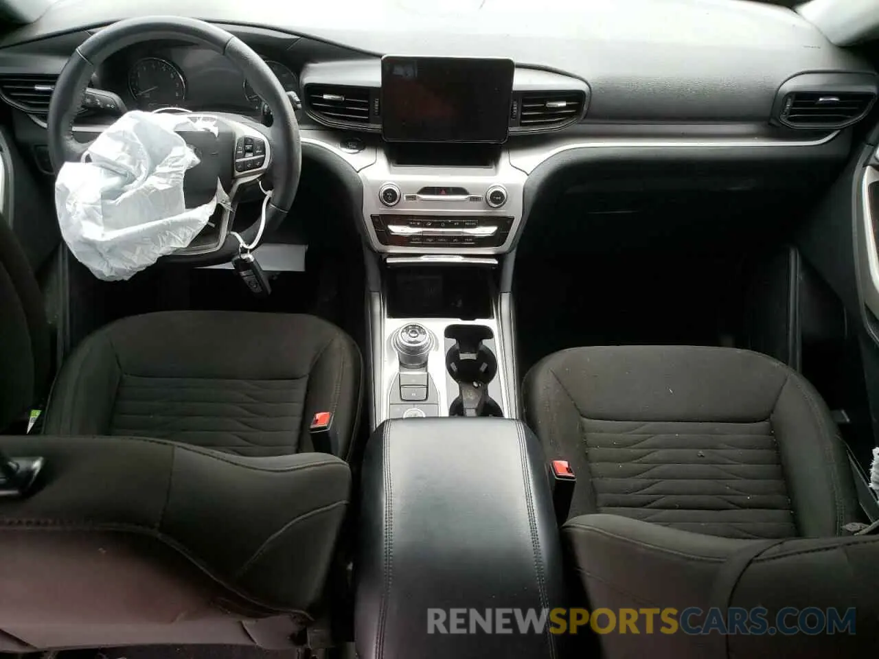 8 Фотография поврежденного автомобиля 1FMSK8DH9MGC30064 FORD EXPLORER 2021