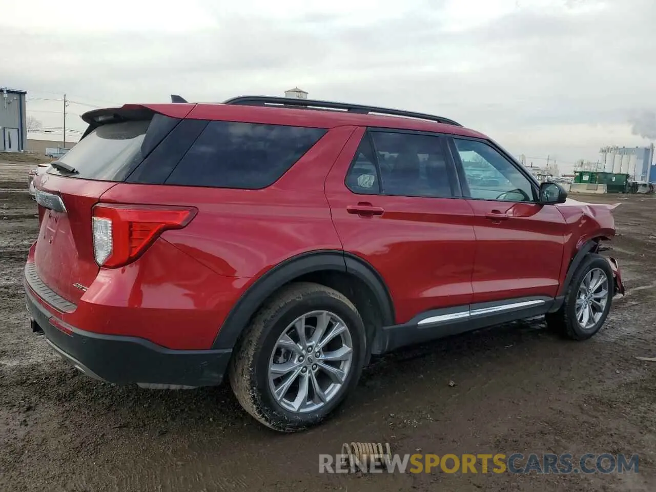 3 Photograph of a damaged car 1FMSK8DH9MGC51416 FORD EXPLORER 2021