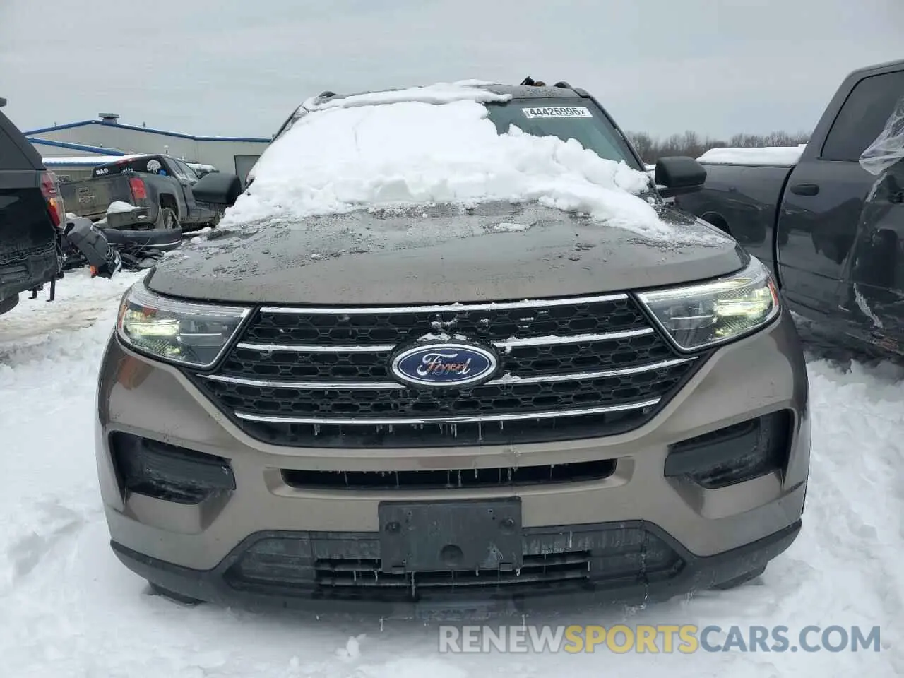 5 Photograph of a damaged car 1FMSK8DHXMGA54416 FORD EXPLORER 2021