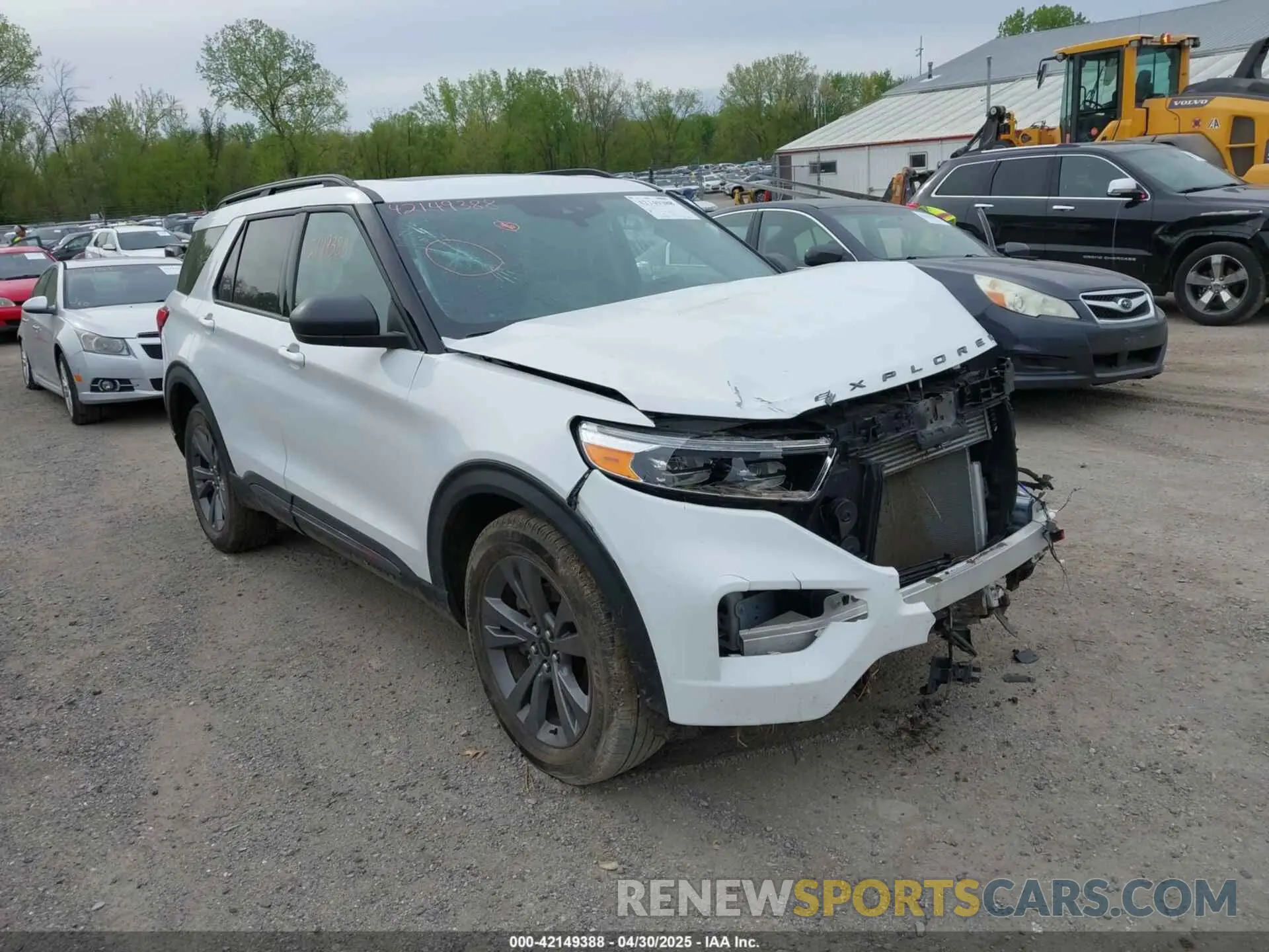 1 Photograph of a damaged car 1FMSK8DHXMGA89778 FORD EXPLORER 2021