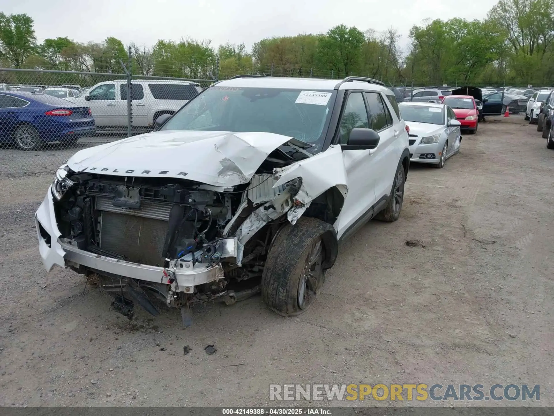 2 Photograph of a damaged car 1FMSK8DHXMGA89778 FORD EXPLORER 2021