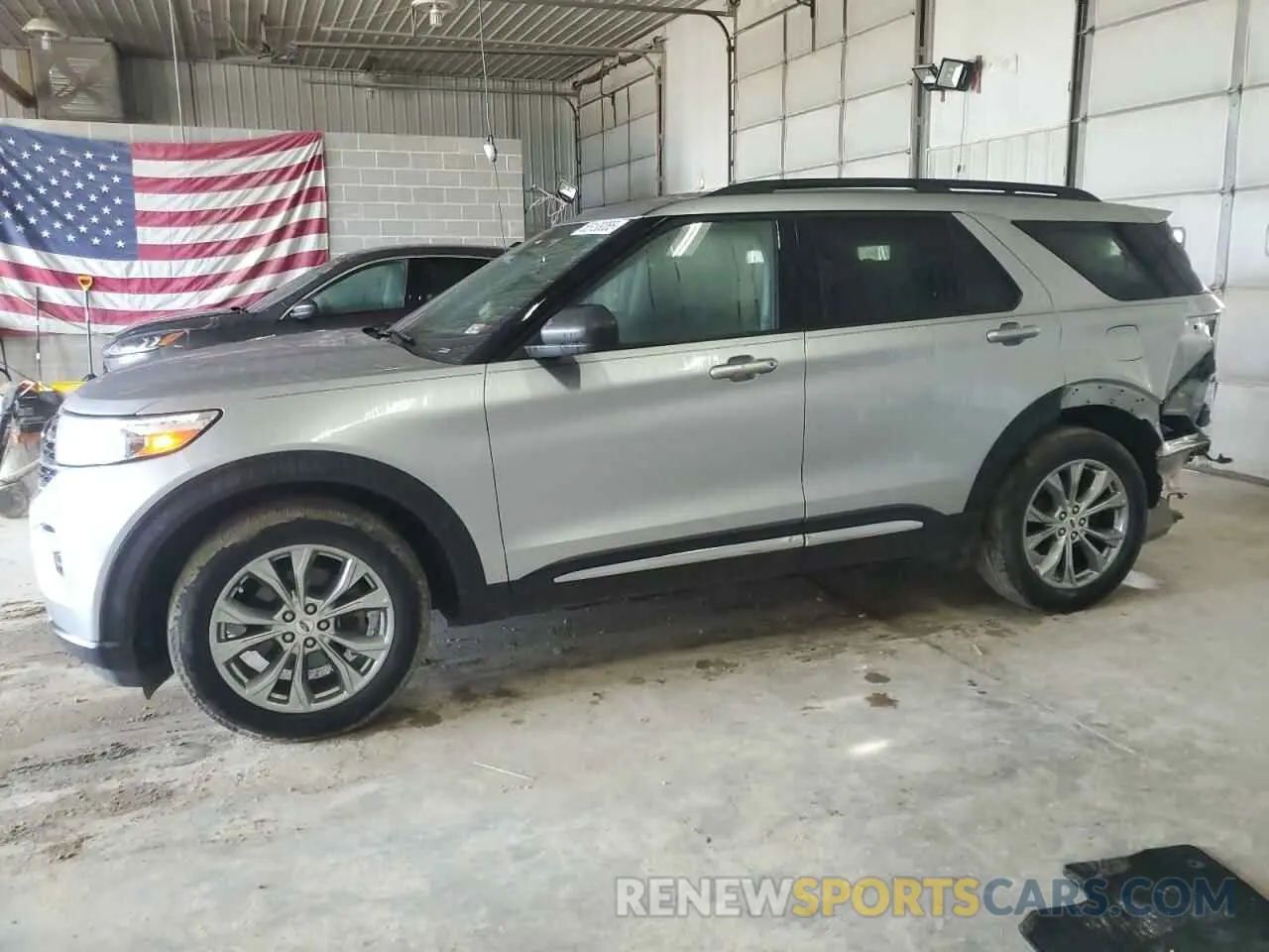 1 Photograph of a damaged car 1FMSK8DHXMGB59912 FORD EXPLORER 2021