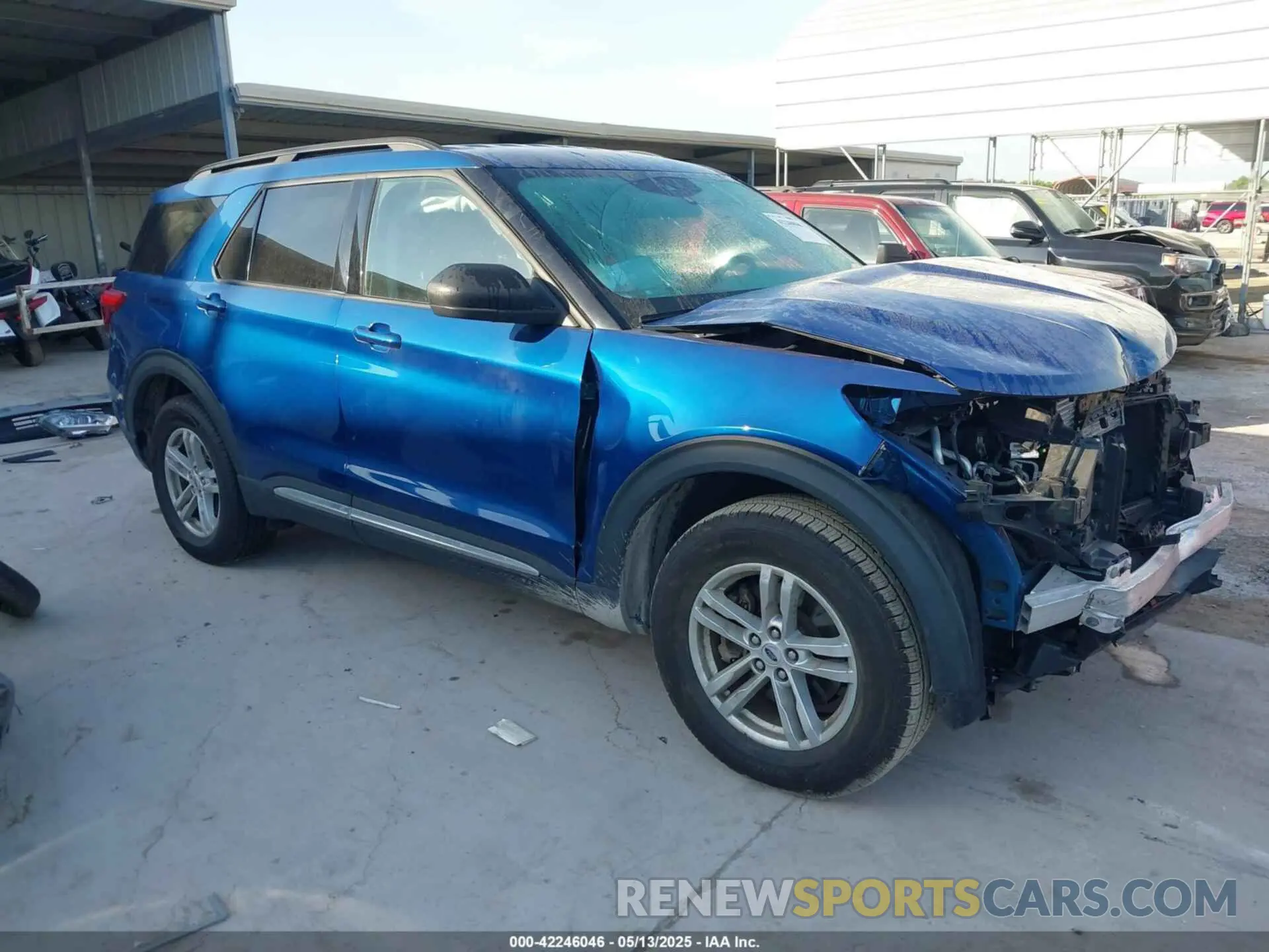 1 Photograph of a damaged car 1FMSK8DHXMGB65760 FORD EXPLORER 2021