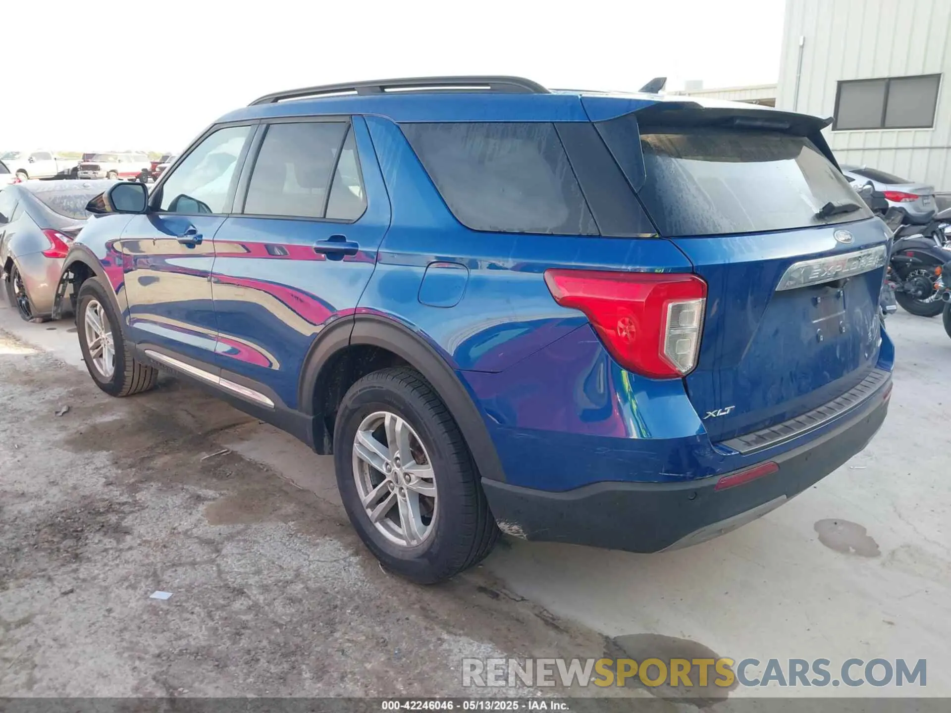 3 Photograph of a damaged car 1FMSK8DHXMGB65760 FORD EXPLORER 2021