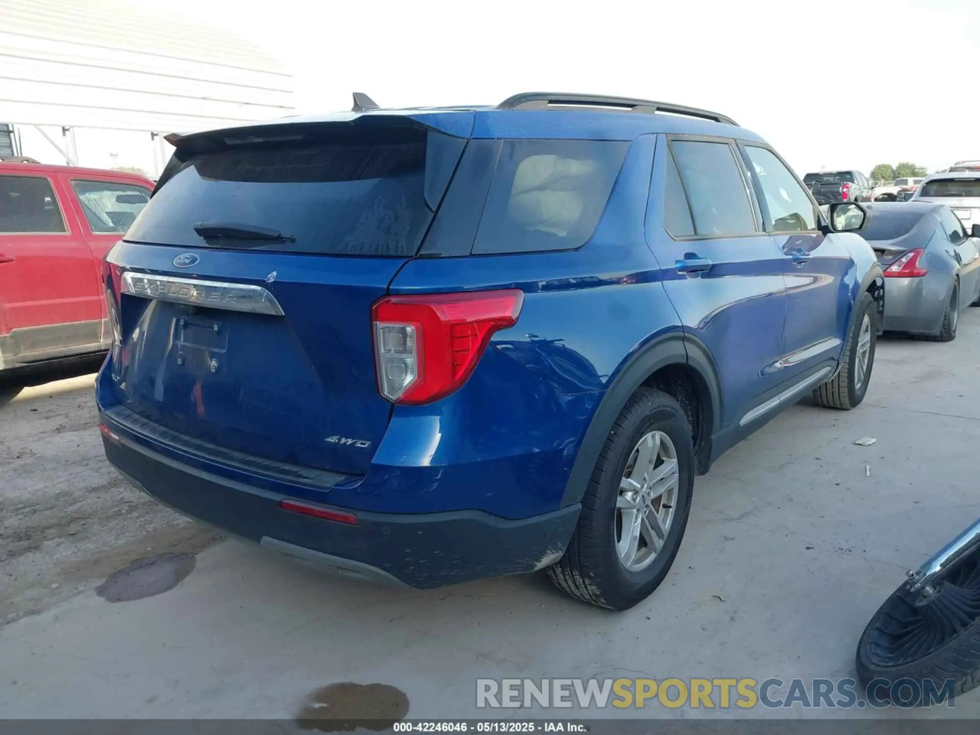 4 Photograph of a damaged car 1FMSK8DHXMGB65760 FORD EXPLORER 2021