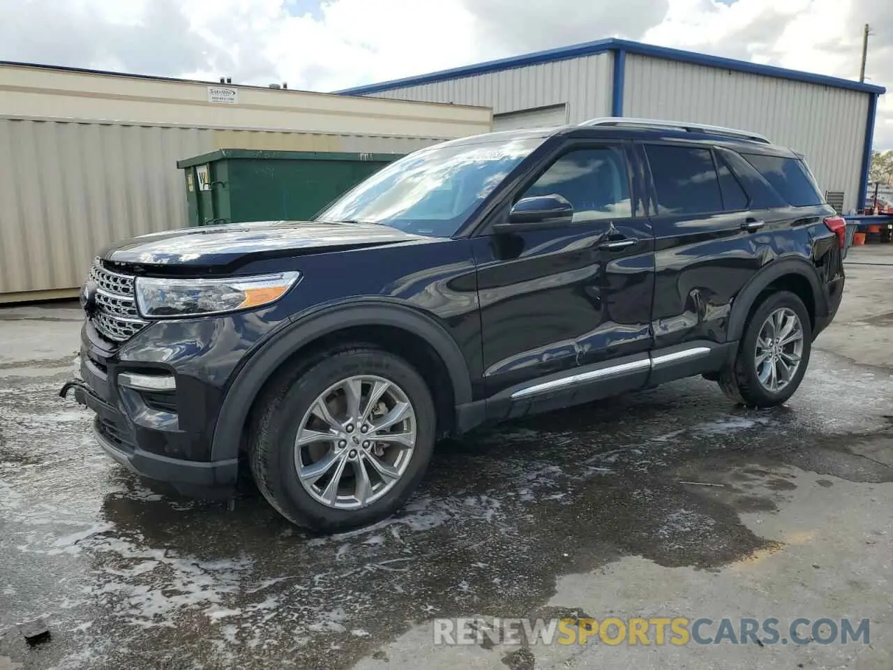 1 Фотография поврежденного автомобиля 1FMSK8FH2MGB02908 FORD EXPLORER 2021