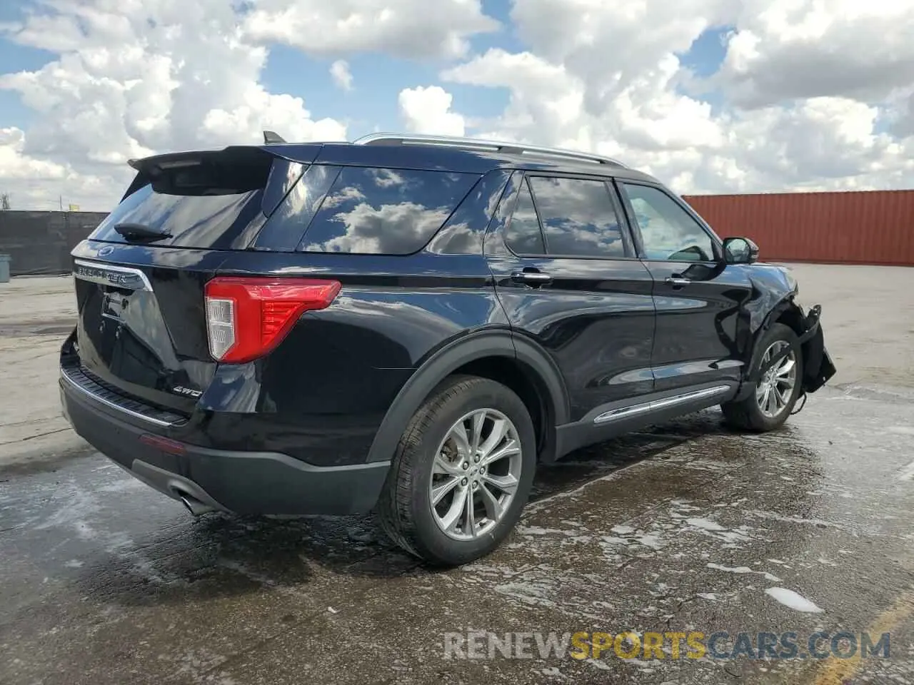 3 Фотография поврежденного автомобиля 1FMSK8FH2MGB02908 FORD EXPLORER 2021