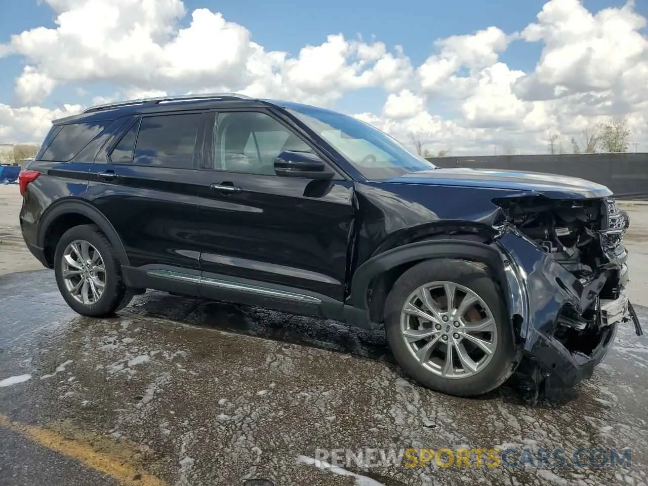 4 Фотография поврежденного автомобиля 1FMSK8FH2MGB02908 FORD EXPLORER 2021