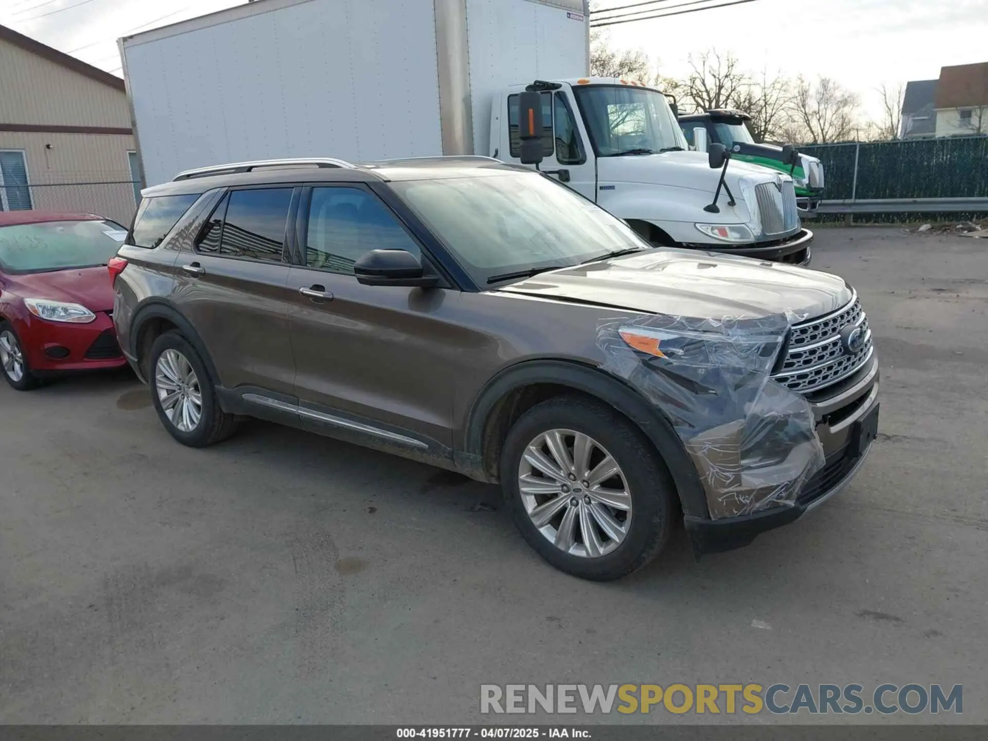 1 Photograph of a damaged car 1FMSK8FH2MGB77611 FORD EXPLORER 2021