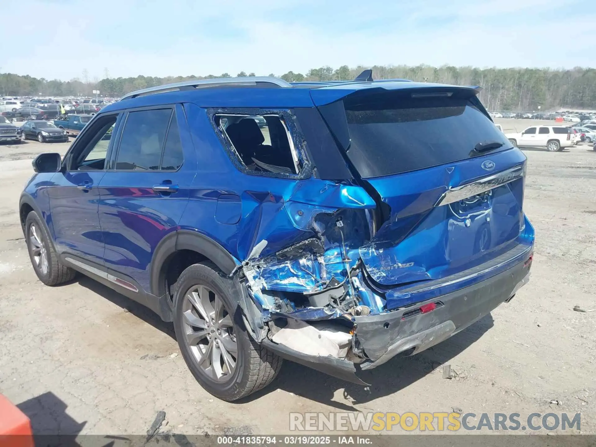 3 Photograph of a damaged car 1FMSK8FH2MGB84414 FORD EXPLORER 2021