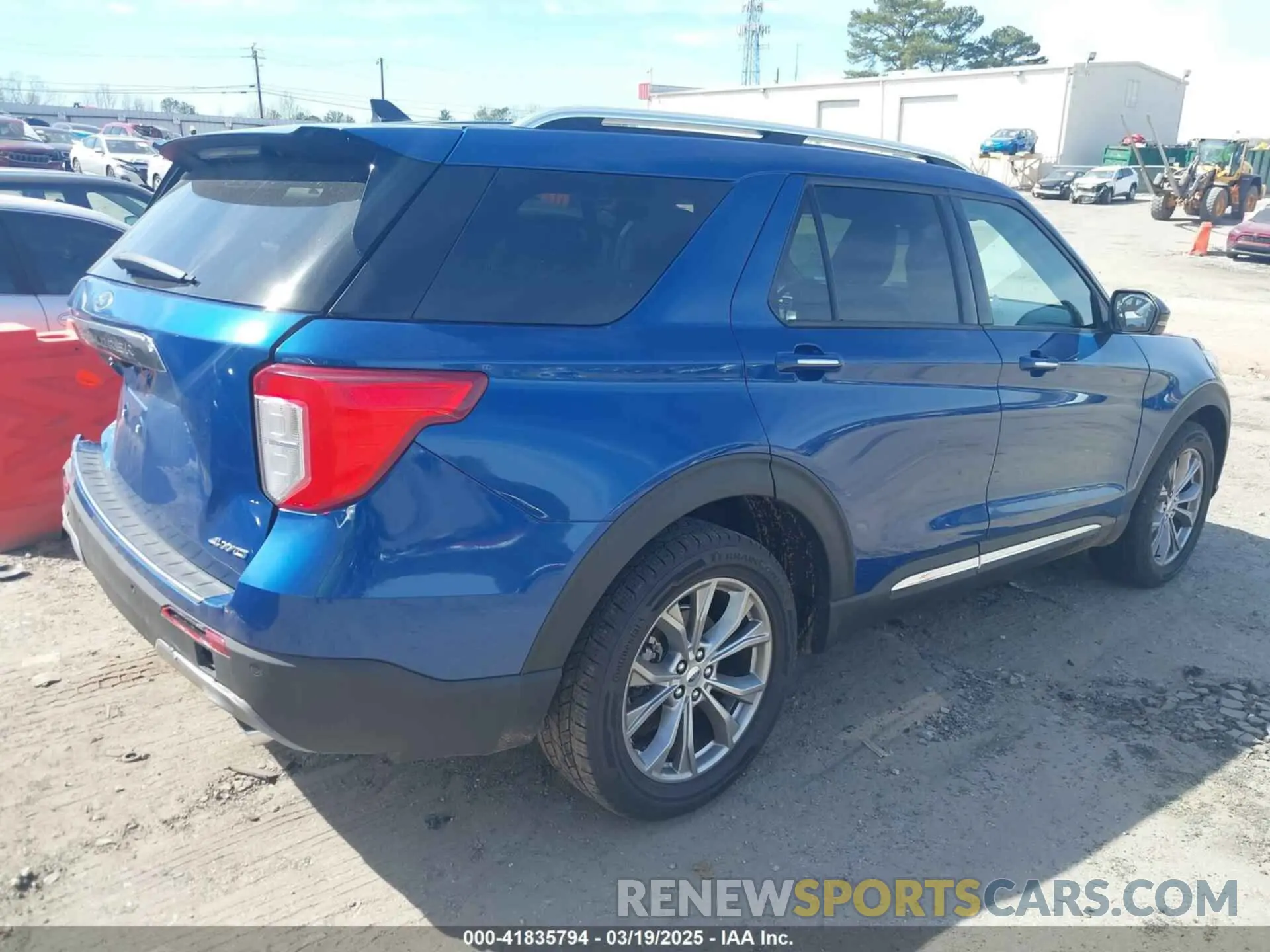 4 Photograph of a damaged car 1FMSK8FH2MGB84414 FORD EXPLORER 2021