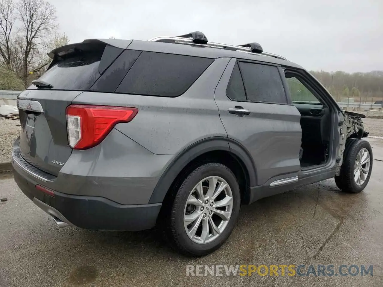 3 Фотография поврежденного автомобиля 1FMSK8FH3MGA28964 FORD EXPLORER 2021