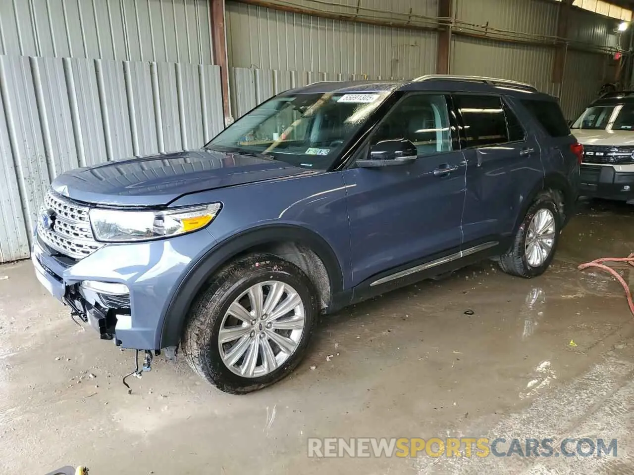 1 Photograph of a damaged car 1FMSK8FH4MGA13597 FORD EXPLORER 2021