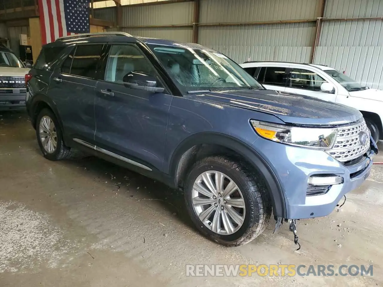 4 Photograph of a damaged car 1FMSK8FH4MGA13597 FORD EXPLORER 2021