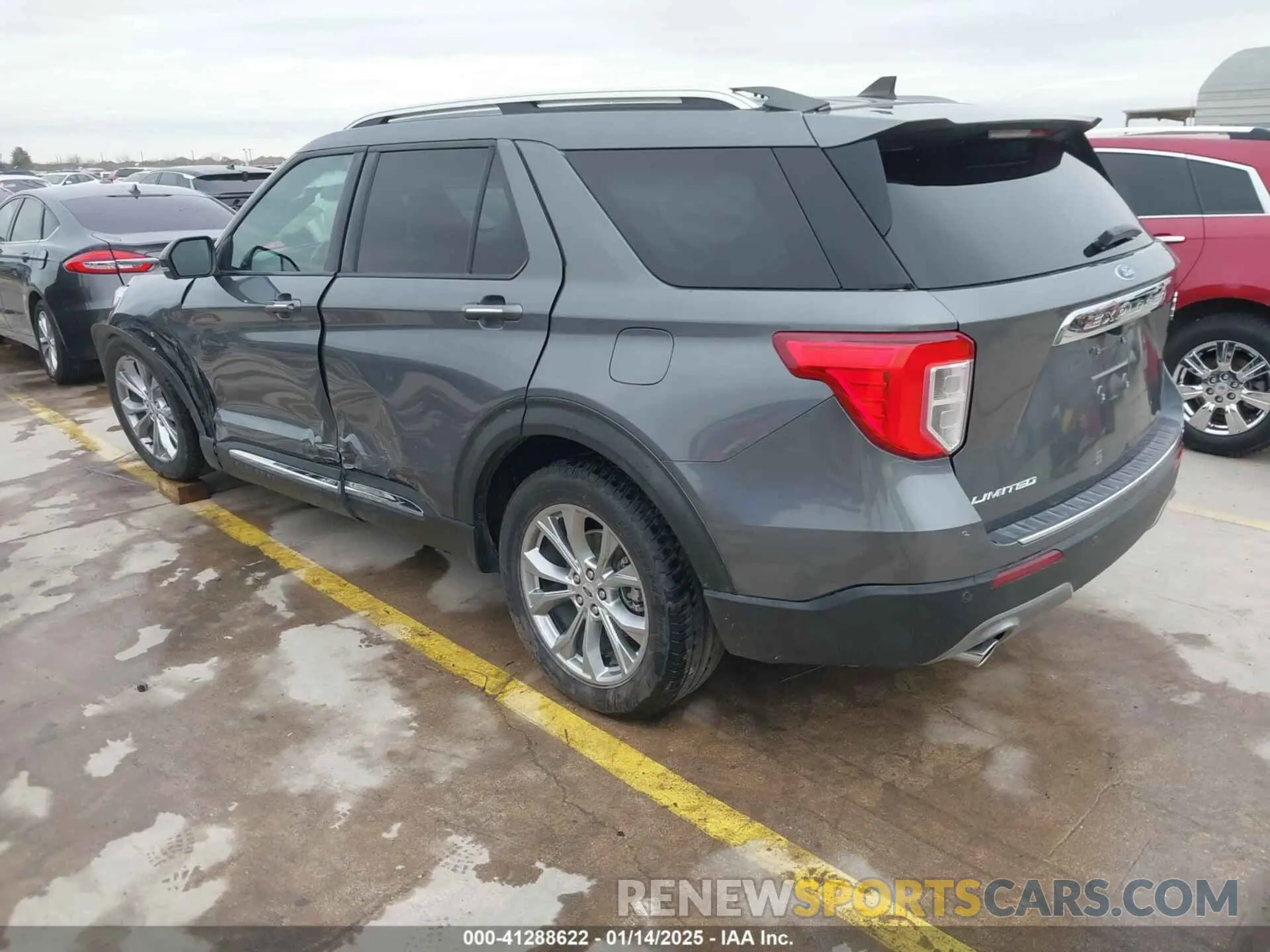 3 Photograph of a damaged car 1FMSK8FH4MGB24960 FORD EXPLORER 2021