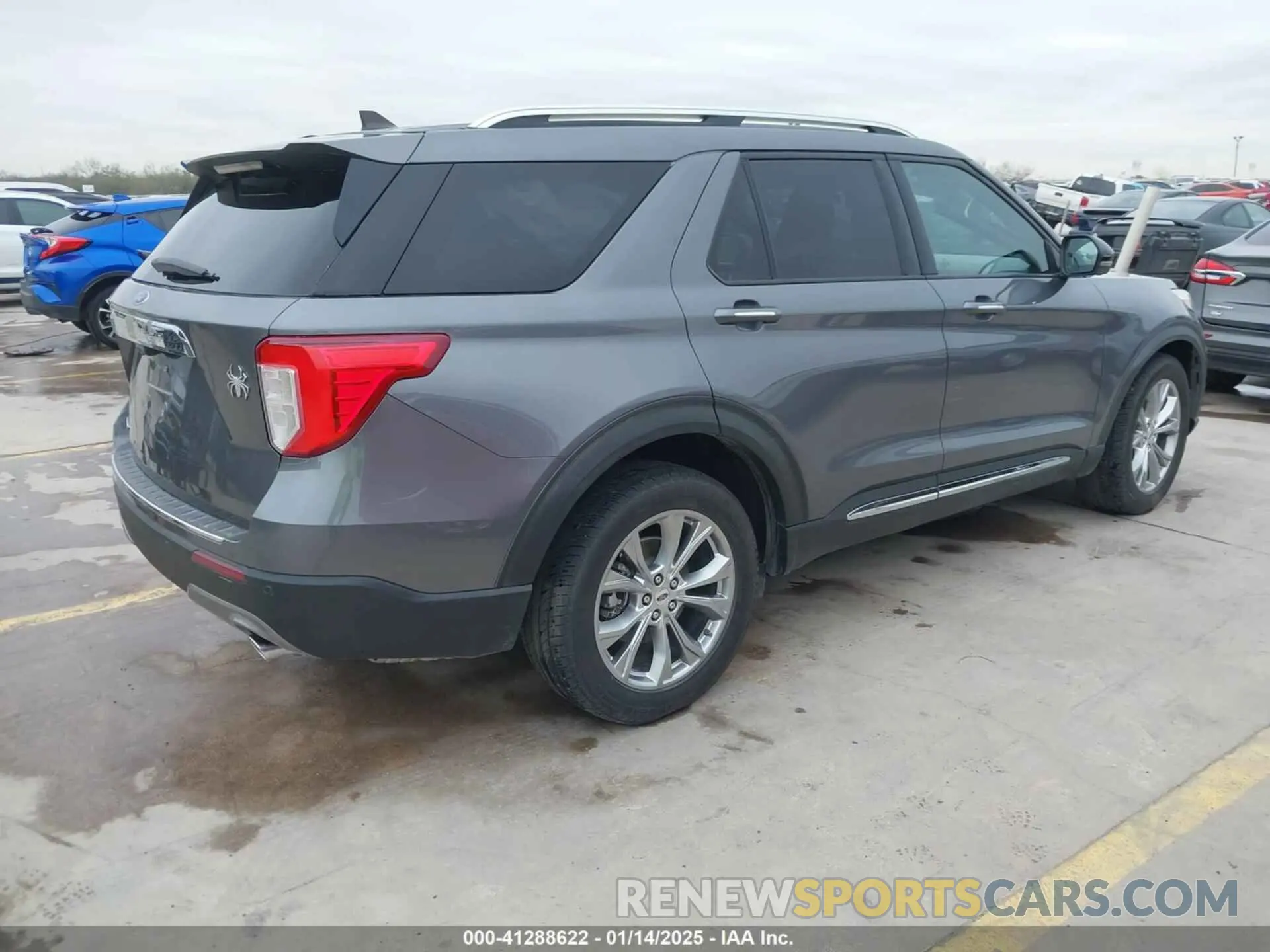 4 Photograph of a damaged car 1FMSK8FH4MGB24960 FORD EXPLORER 2021