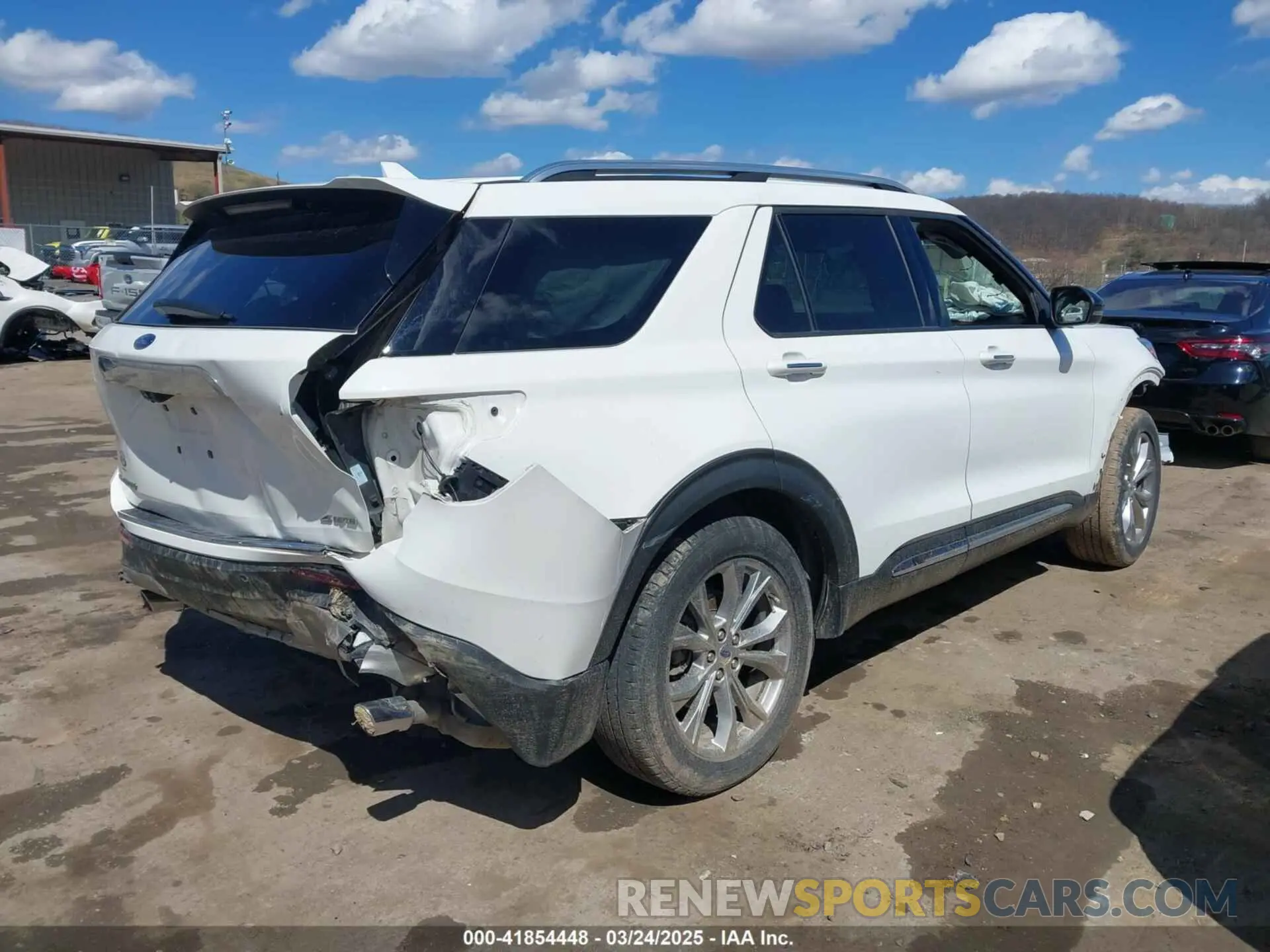 4 Фотография поврежденного автомобиля 1FMSK8FH4MGC19695 FORD EXPLORER 2021