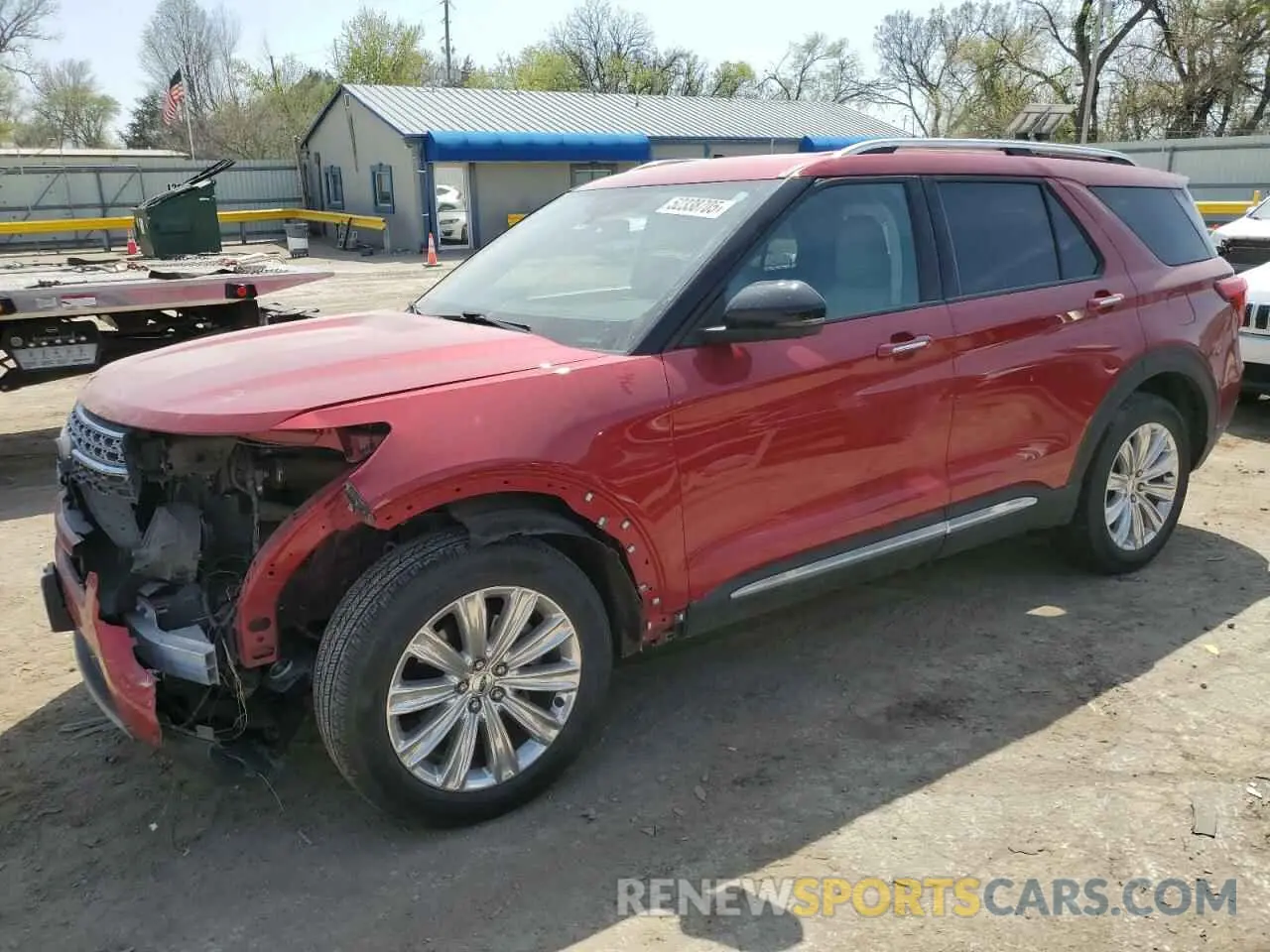 1 Photograph of a damaged car 1FMSK8FH7MGA46156 FORD EXPLORER 2021