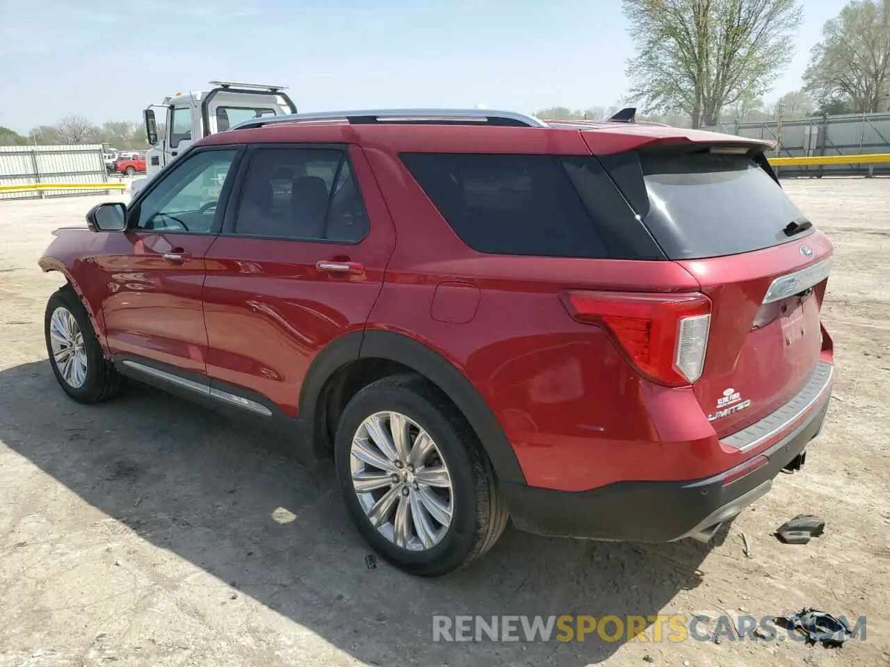 2 Photograph of a damaged car 1FMSK8FH7MGA46156 FORD EXPLORER 2021