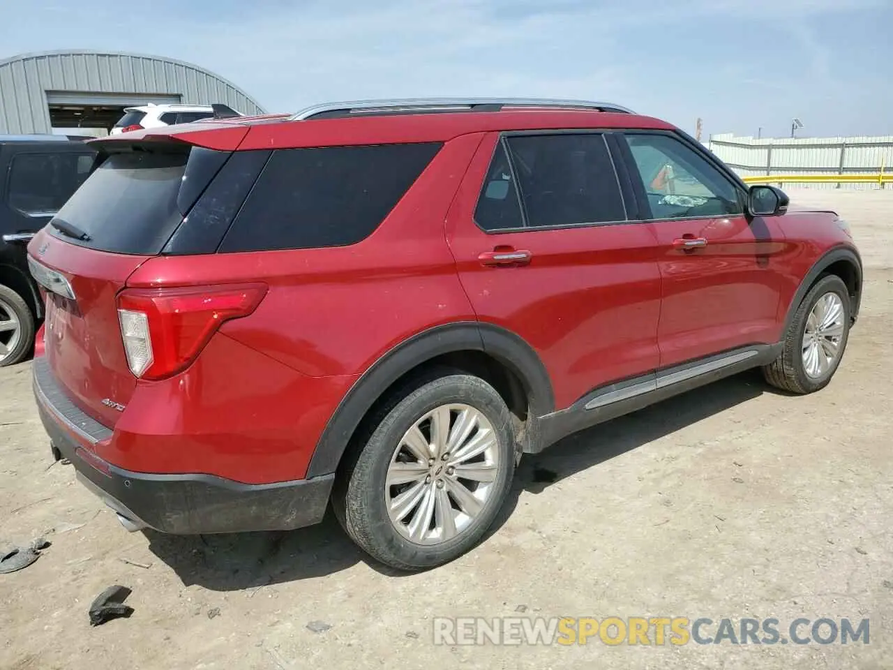 3 Photograph of a damaged car 1FMSK8FH7MGA46156 FORD EXPLORER 2021
