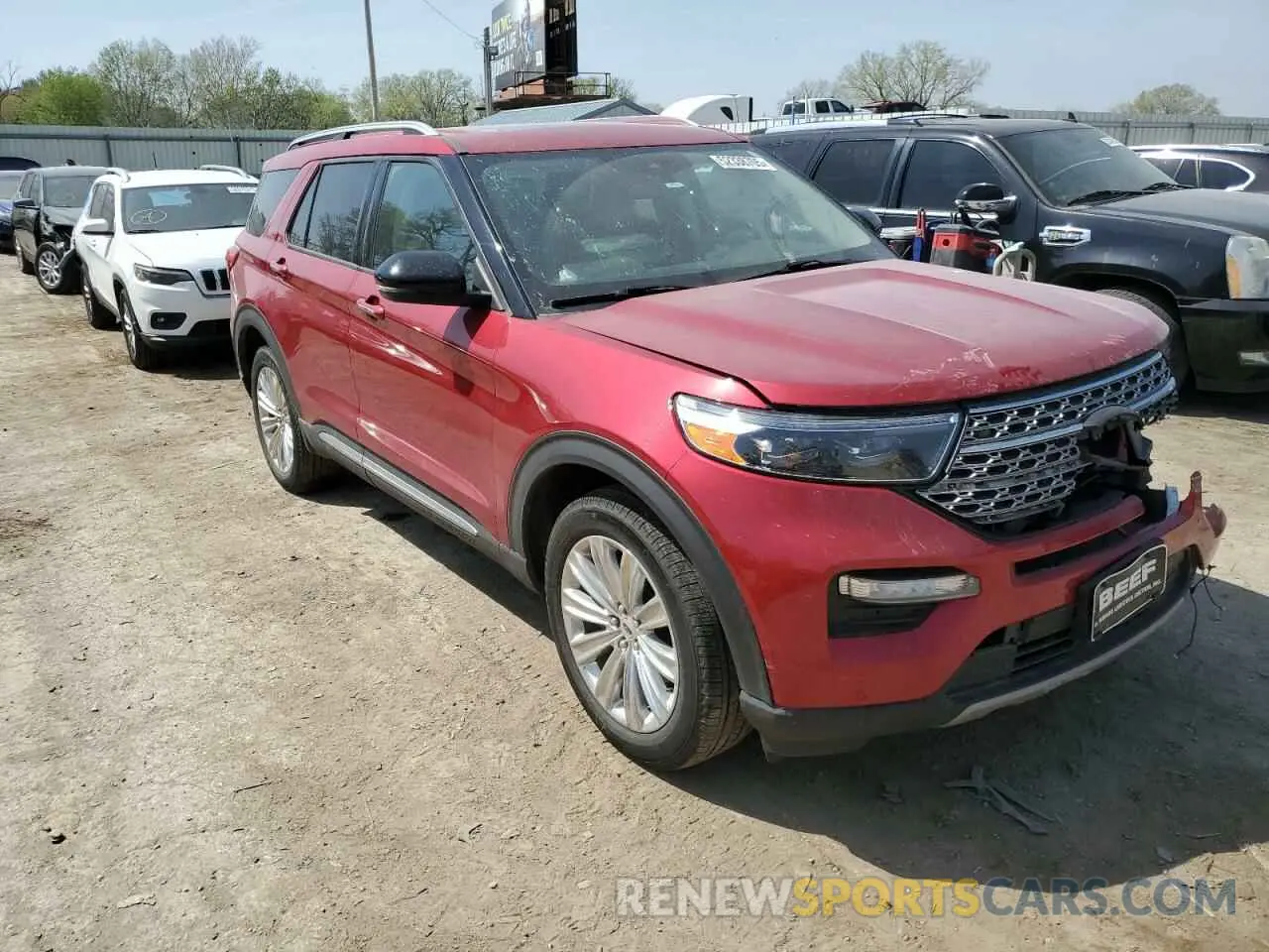 4 Photograph of a damaged car 1FMSK8FH7MGA46156 FORD EXPLORER 2021